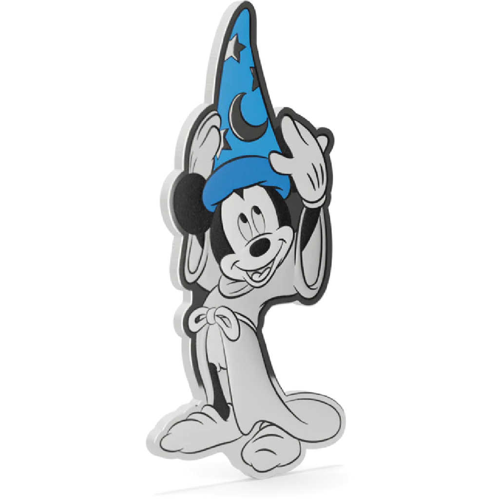 Disney Fantasia Silver Coin and Foil Collectible Set 2025 Niue COA