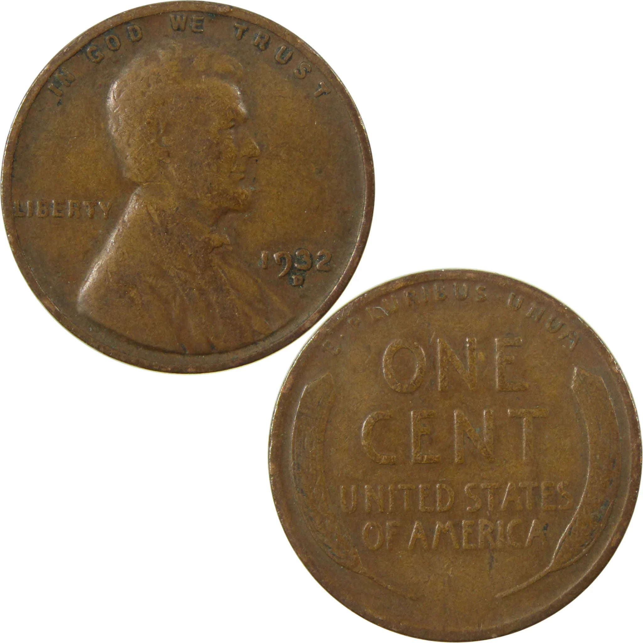 1932 D Lincoln Wheat Cent F Fine Penny SKU:I26710