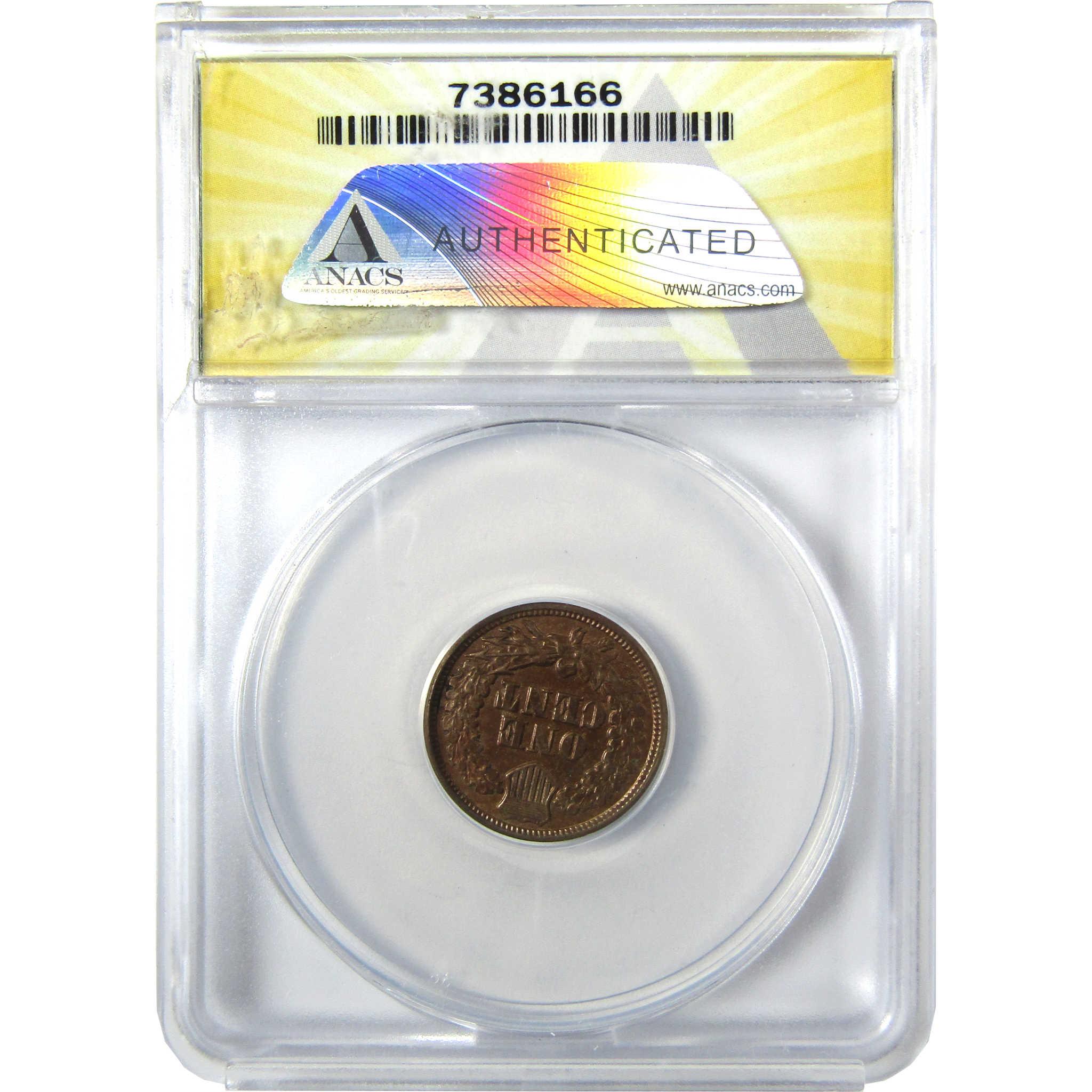 1863 Indian Head Cent MS 61 ANACS Penny Uncirculated SKU:I27104