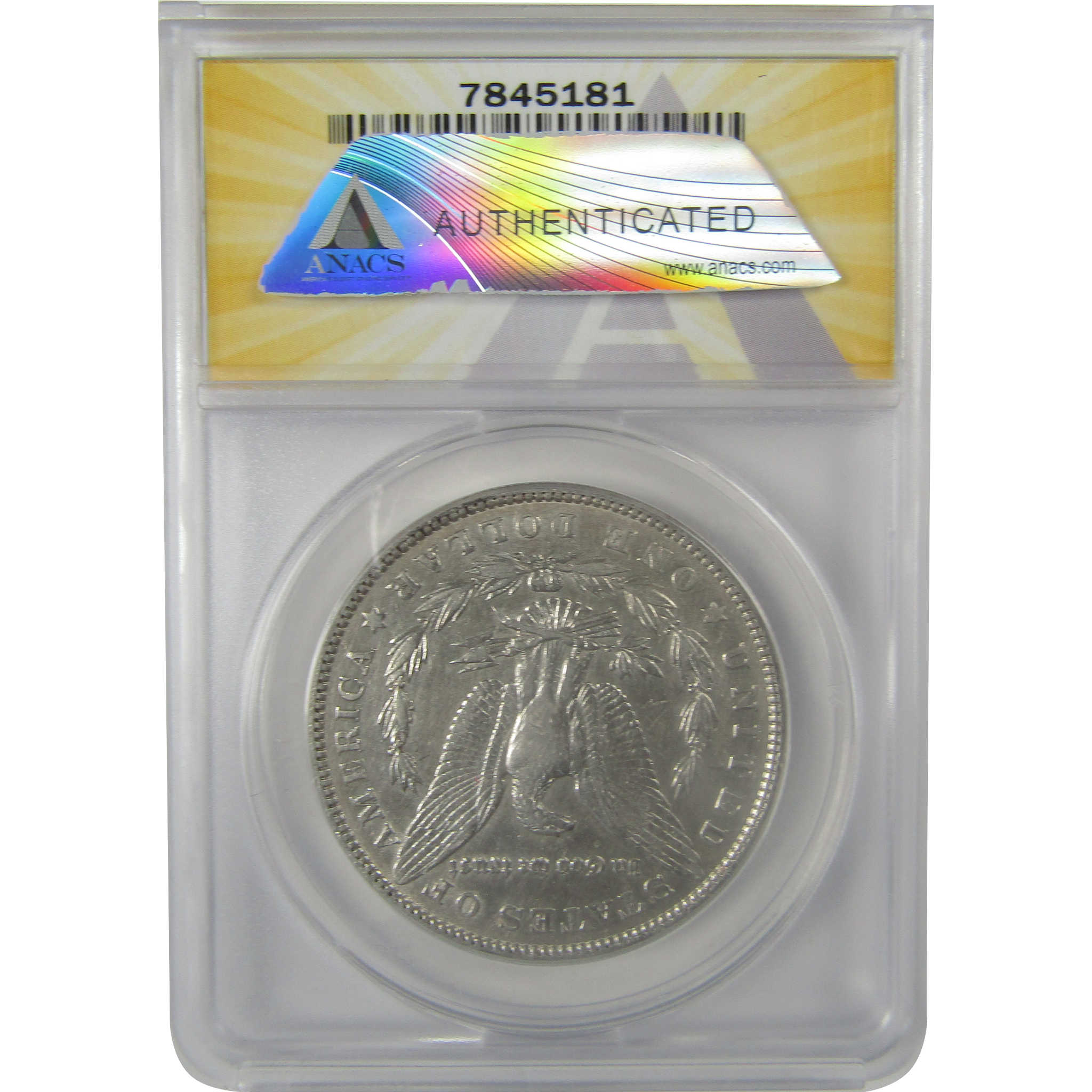 1901 Morgan Dollar AU 50 Details ANACS Silver $1 Coin SKU:I21279 - Morgan coin - Morgan silver dollar - Morgan silver dollar for sale - Profile Coins & Collectibles