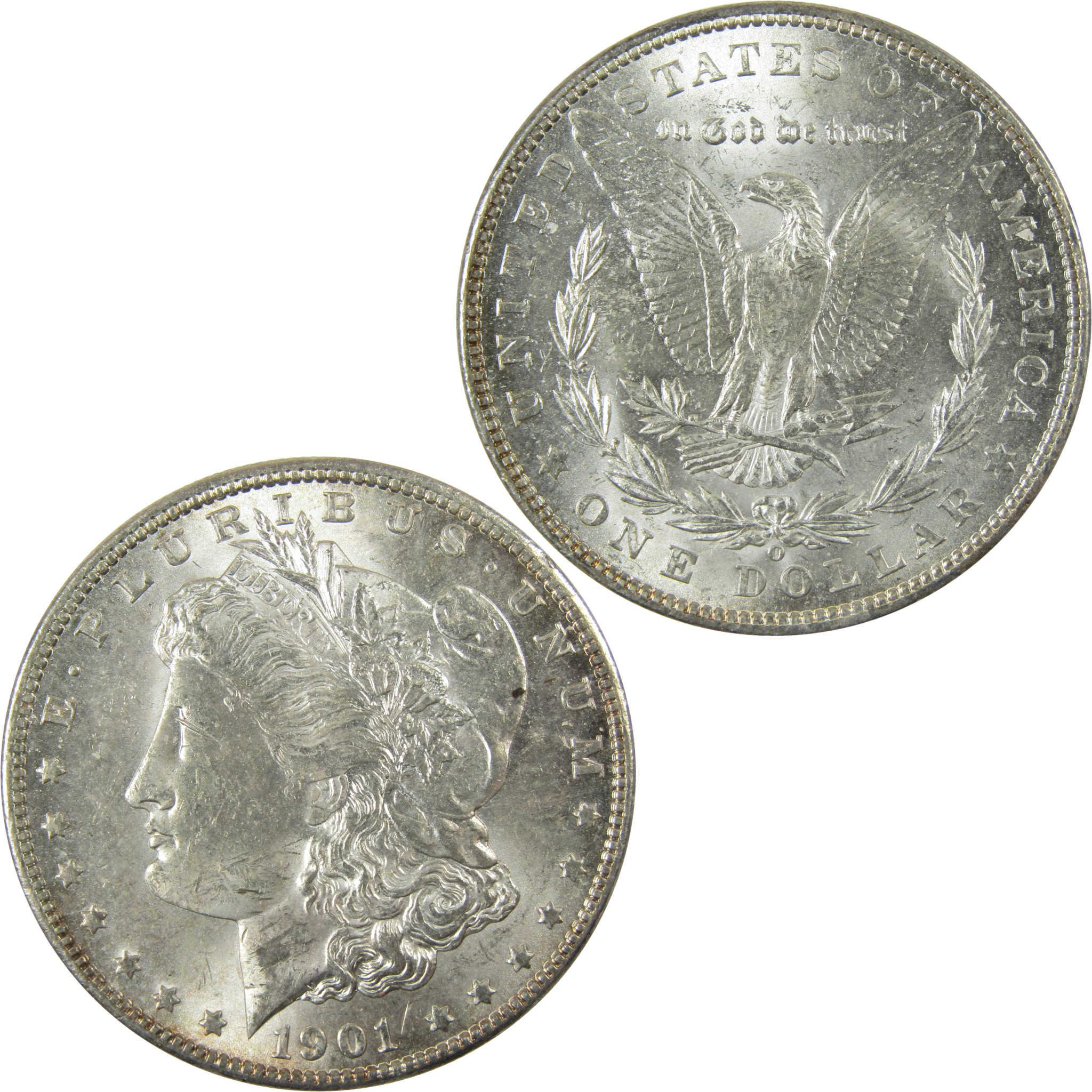 1901 O Morgan Silver Dollar Uncirculated Mint State $1 Coin SKU:I27796 - Morgan coin - Morgan silver dollar - Morgan silver dollar for sale - Profile Coins & Collectibles