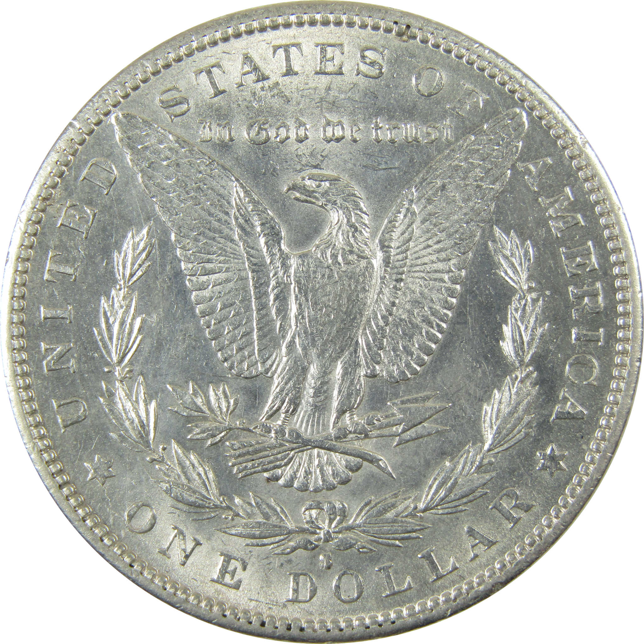 1887 S Morgan Silver Dollar Borderline Uncirculated $1 Coin SKU:I26043