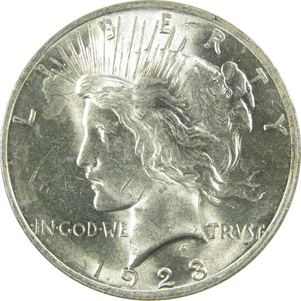 1923 Peace Silver Dollar Uncirculated Mint State $1 Coin SKU:CP1697