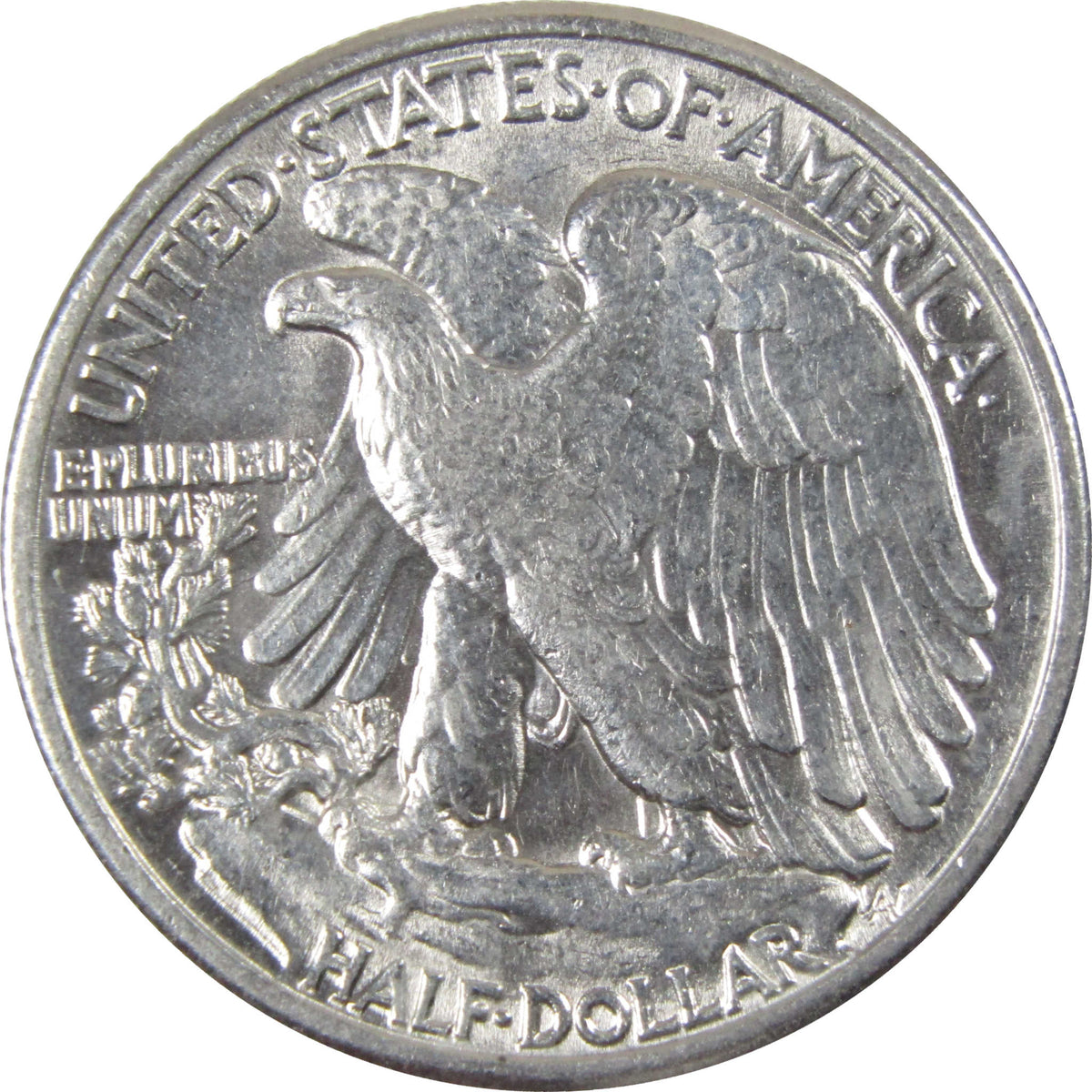 1944 Liberty Walking Silver 50c Borderline Uncirculated SKU:I28662