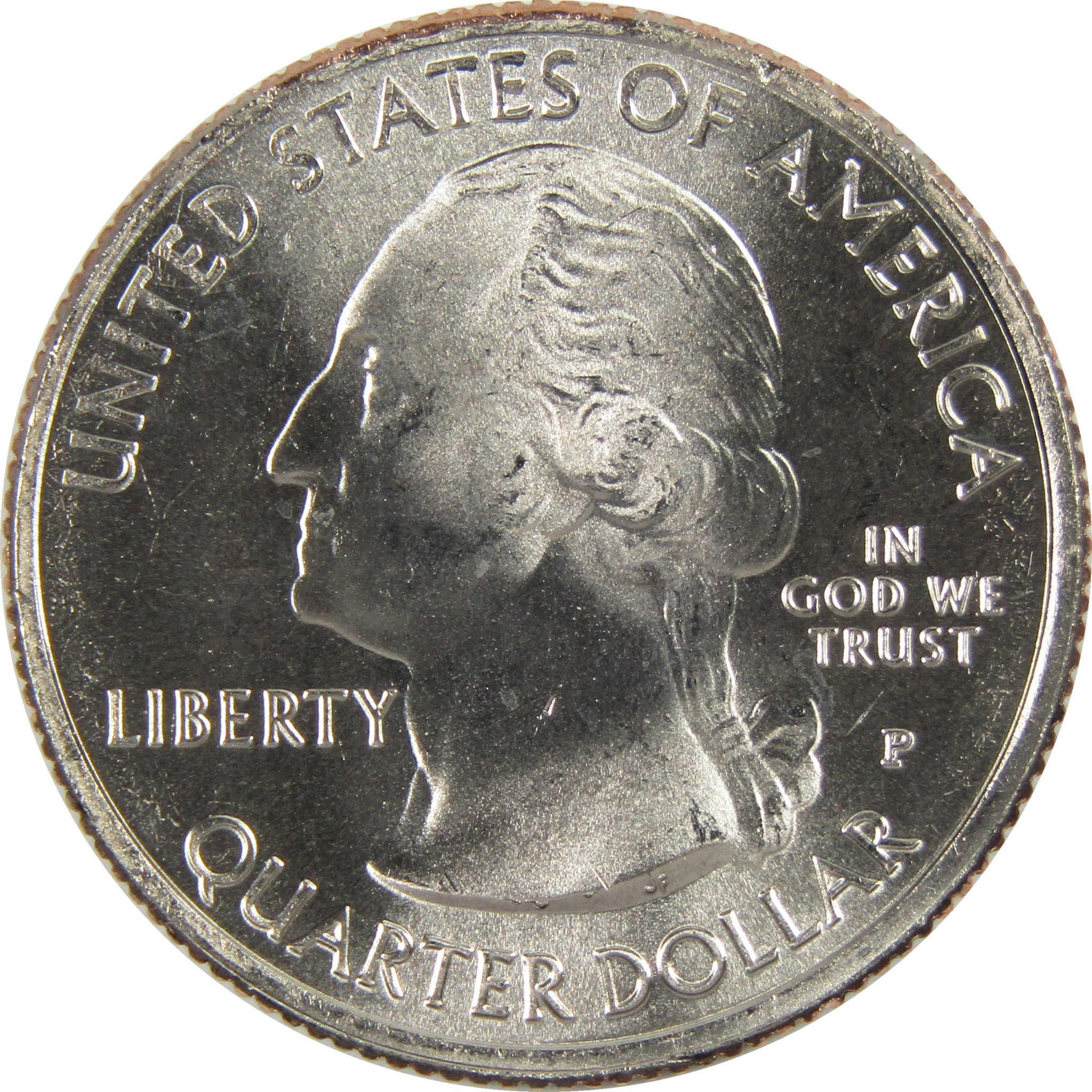 2017 P Ozark NSR National Park Quarter BU Uncirculated Clad ATB Coin