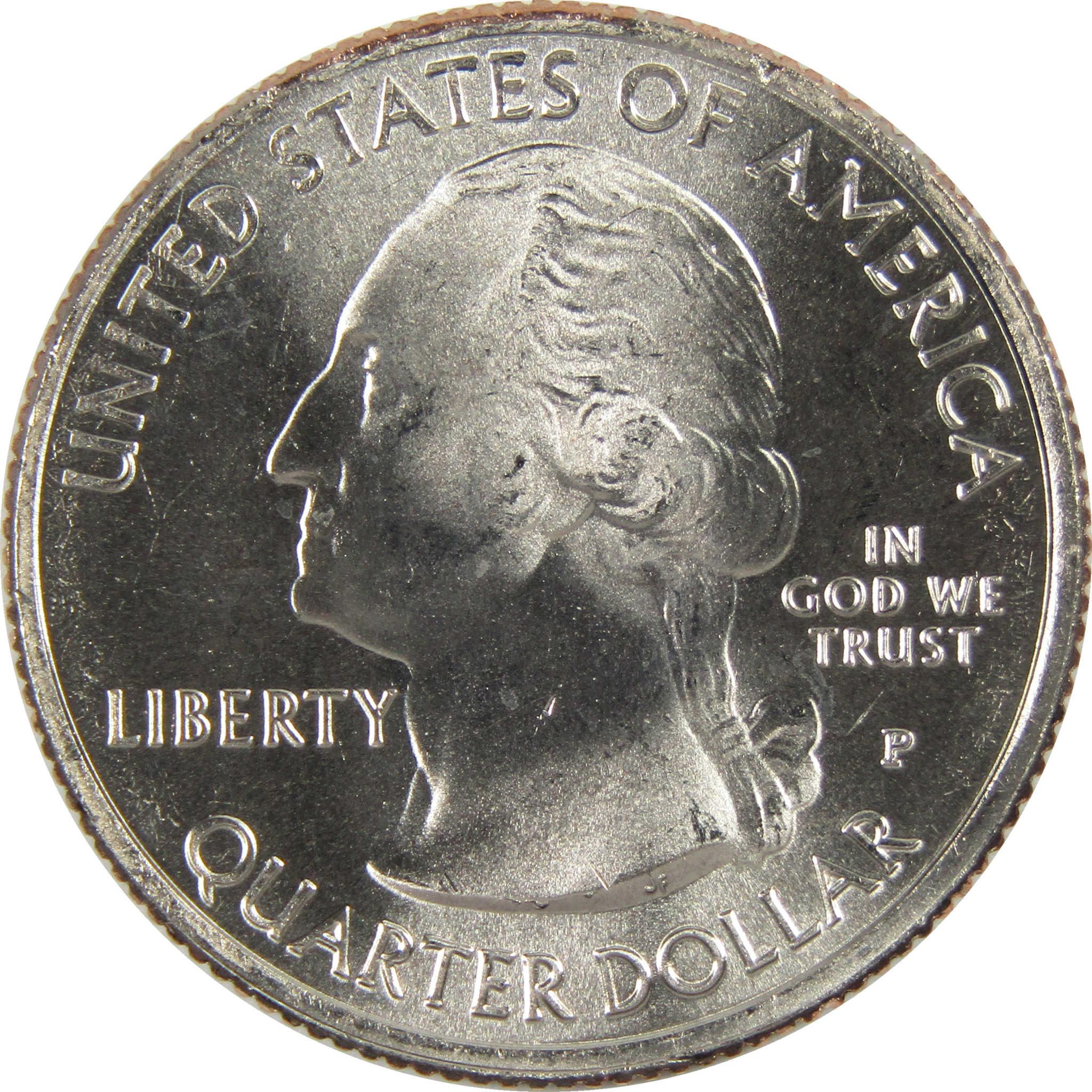 2017 P Ozark NSR National Park Quarter BU Uncirculated Clad ATB Coin