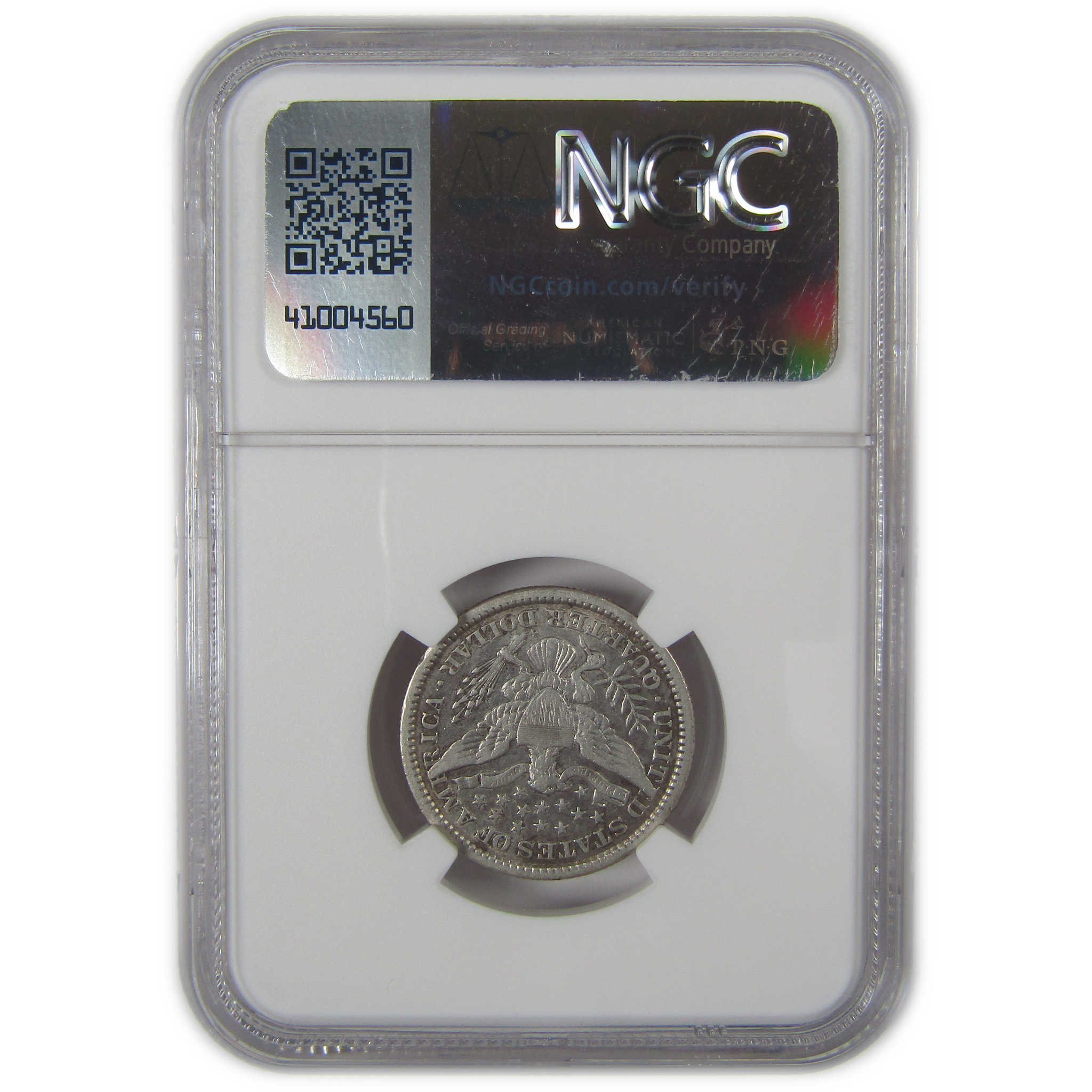1897 S Barber Quarter VF Details NGC Silver 25c Coin SKU:I23228