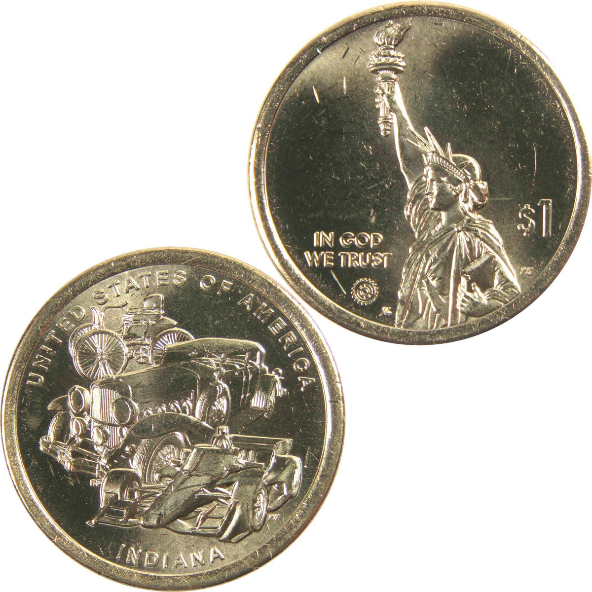 2023 P Indiana Automobile Industry American Innovation $1 Uncirculated
