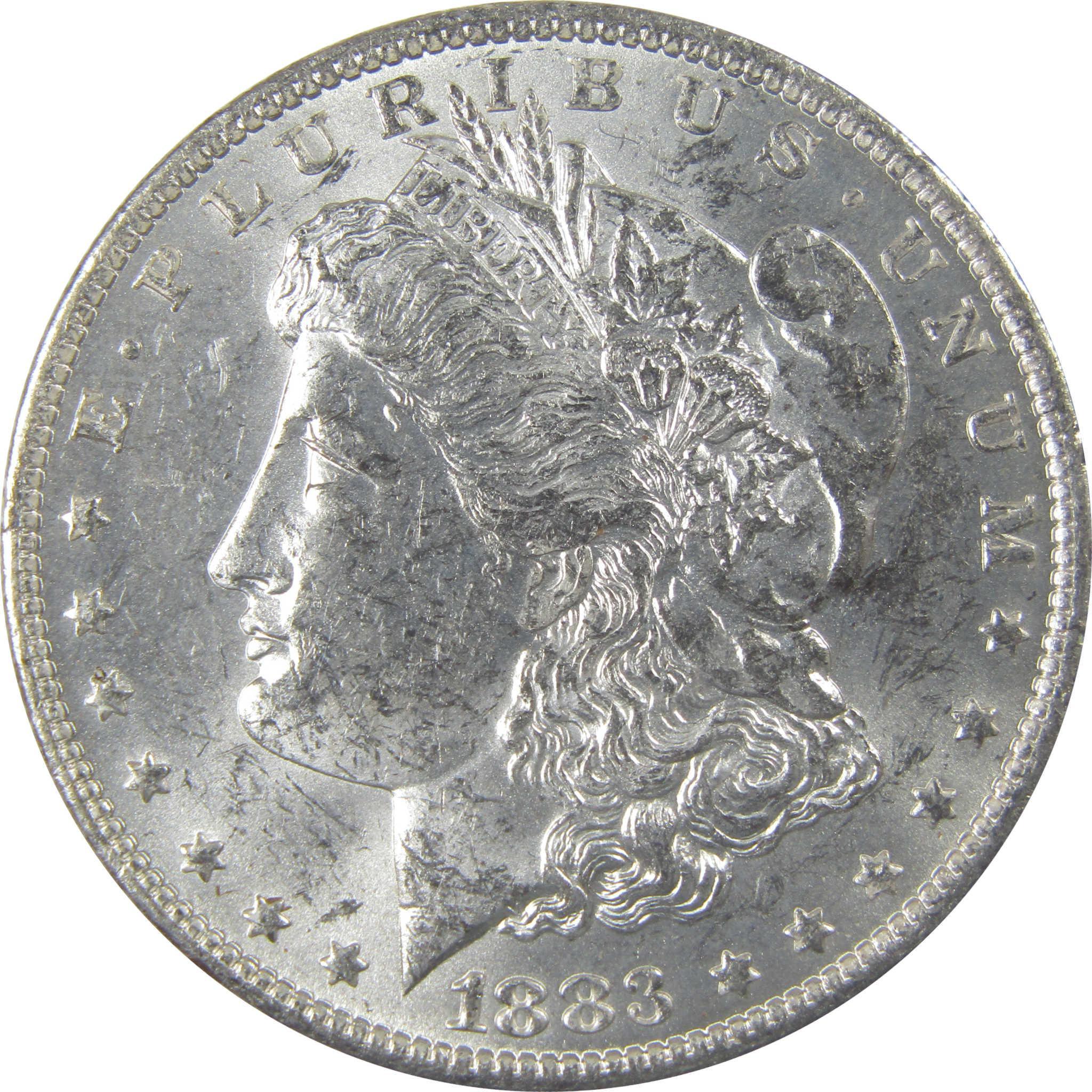 1883 O Morgan Silver Dollar Uncirculated Mint State Toned SKU:I24865