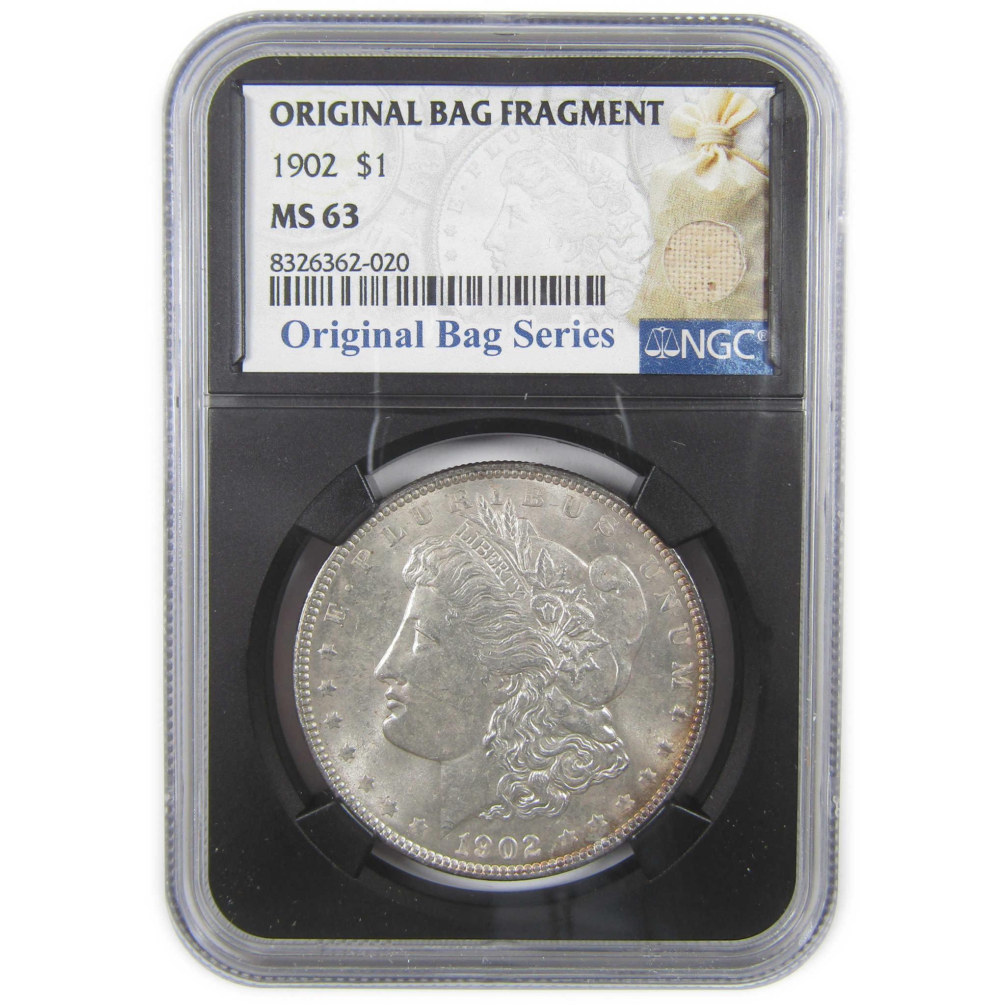 1902 Morgan Dollar MS 63 NGC Silver Original Bag Fragment SKU:I18293 - Morgan coin - Morgan silver dollar - Morgan silver dollar for sale - Profile Coins & Collectibles