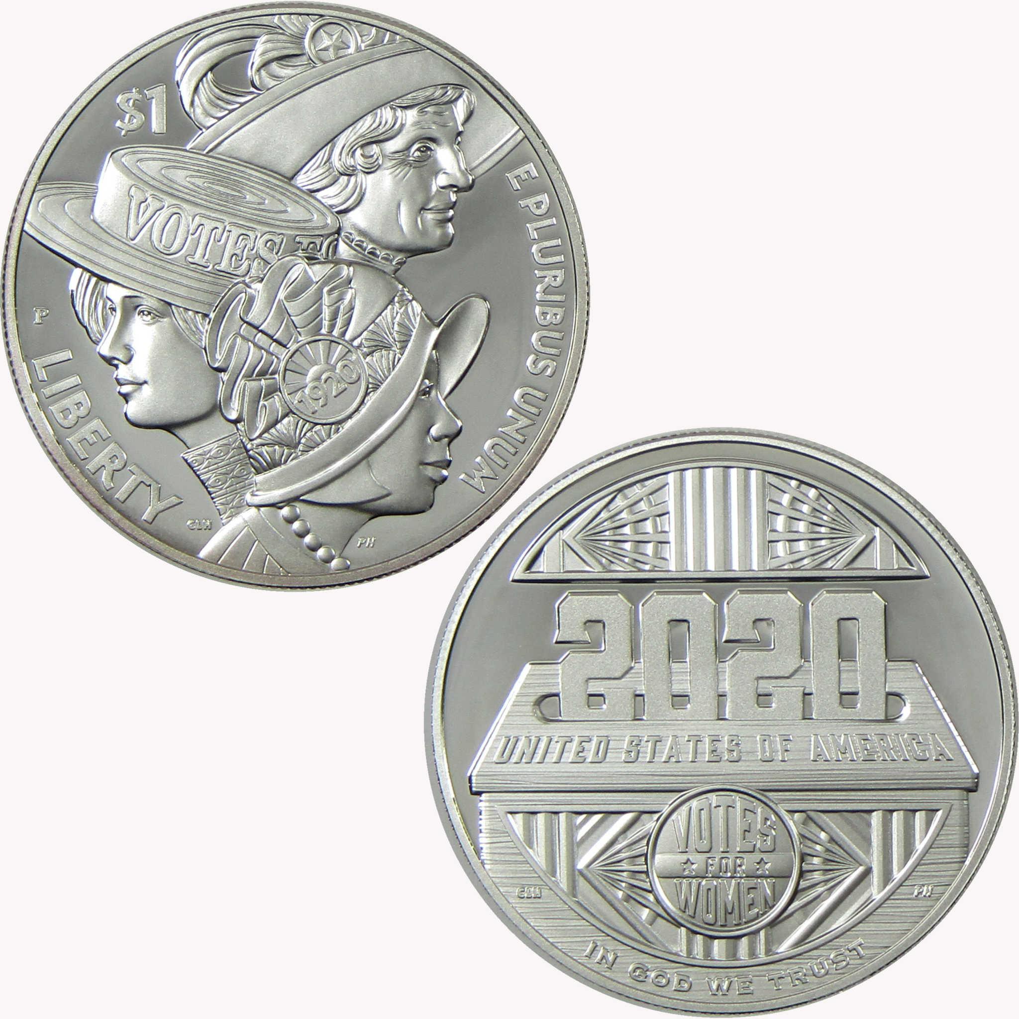 2020 P Women's Suffrage Centennial Commem Silver $1 Proof SKU:I26397