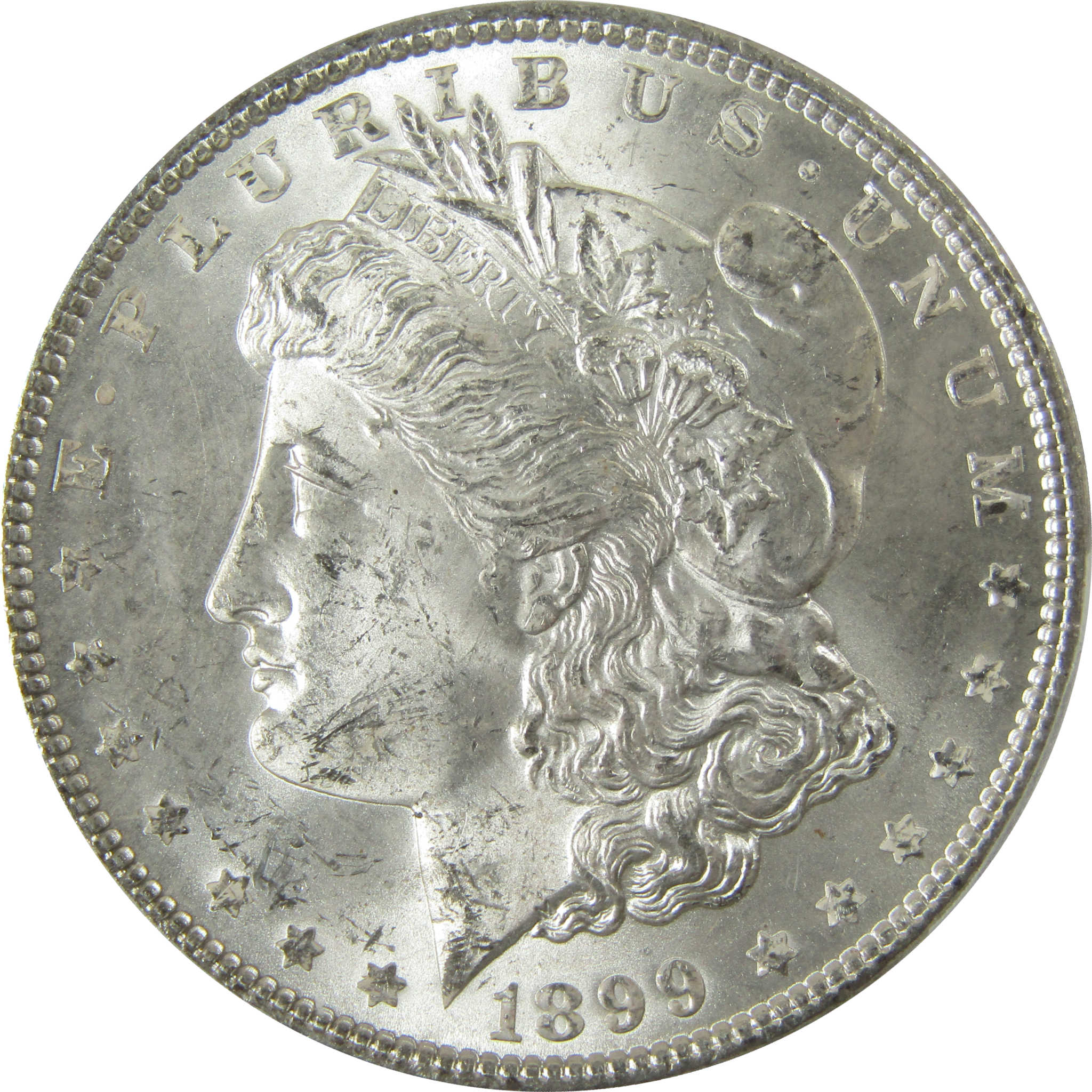 1899 Morgan Silver Dollar MS 63 PCGS Uncirculated $1 Coin SKU:I28363