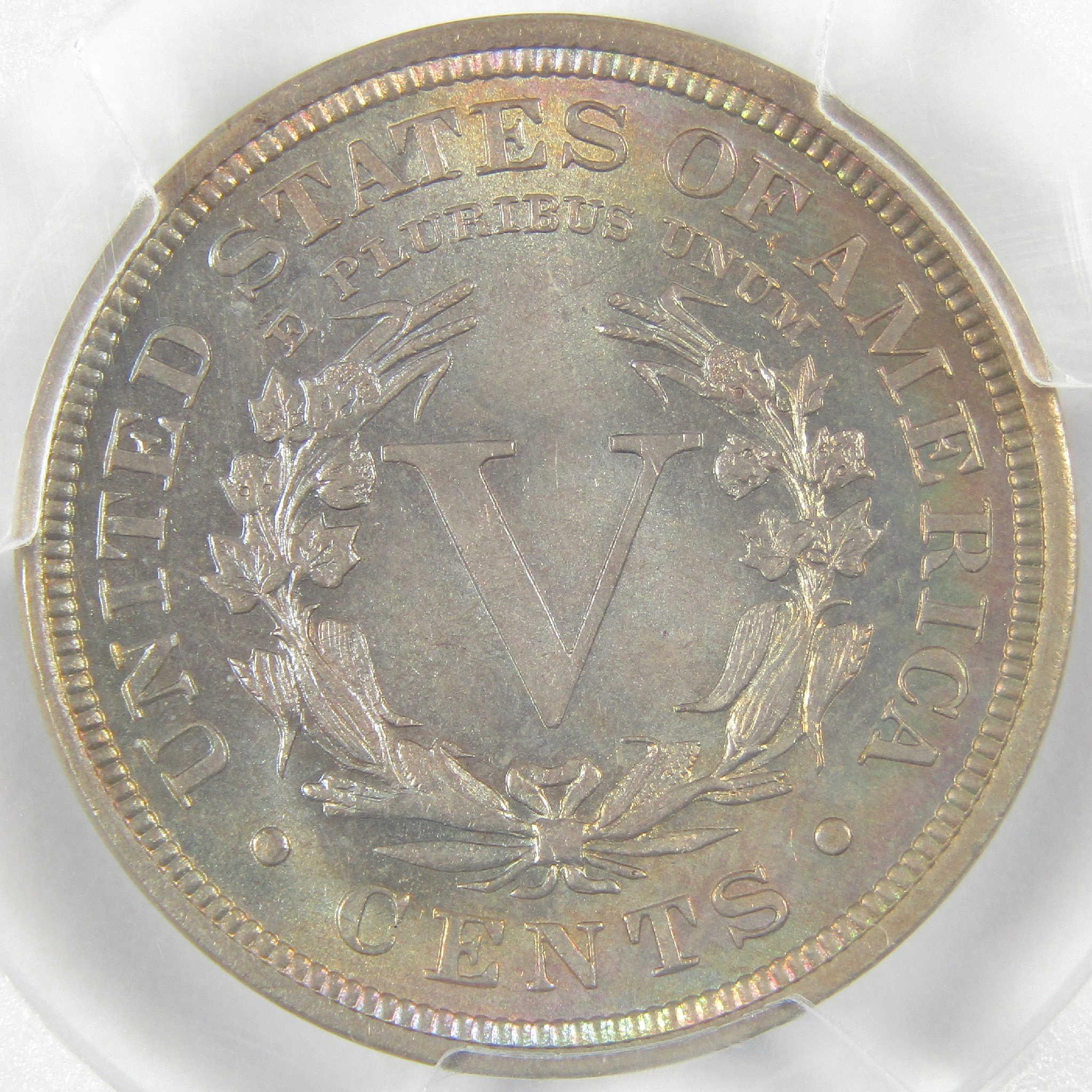 1911 Liberty Head V Nickel MS 65 PCGS Uncirculated 5c Coin