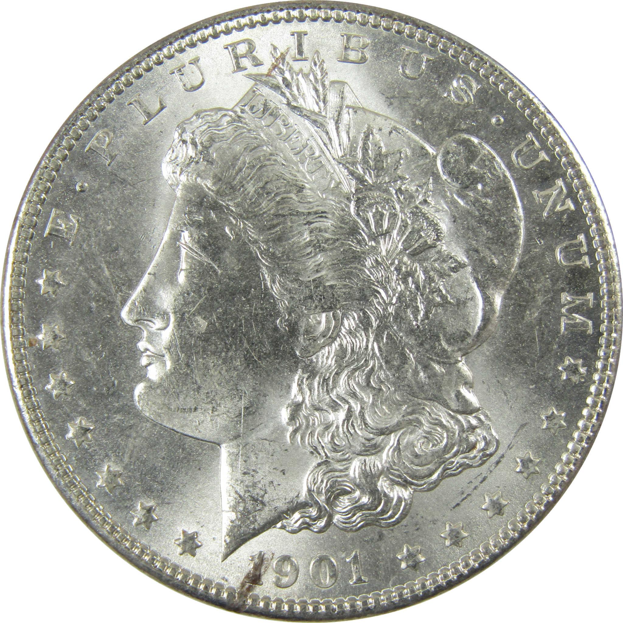 1901 O Morgan Silver Dollar Uncirculated Mint State $1 Coin SKU:I27800 - Morgan coin - Morgan silver dollar - Morgan silver dollar for sale - Profile Coins & Collectibles