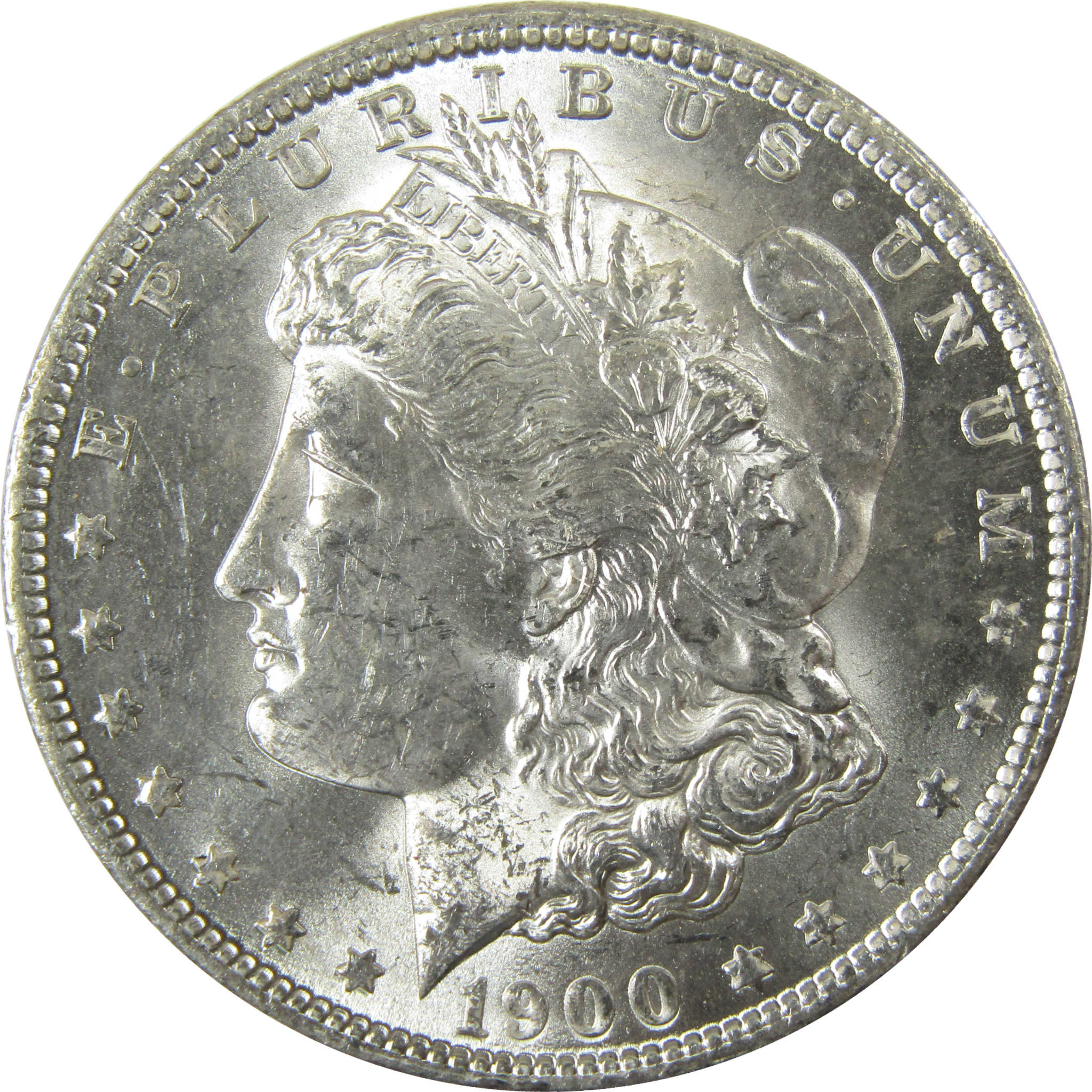 1900 O Morgan Silver Dollar Uncirculated Mint State $1 Coin SKU:I27808