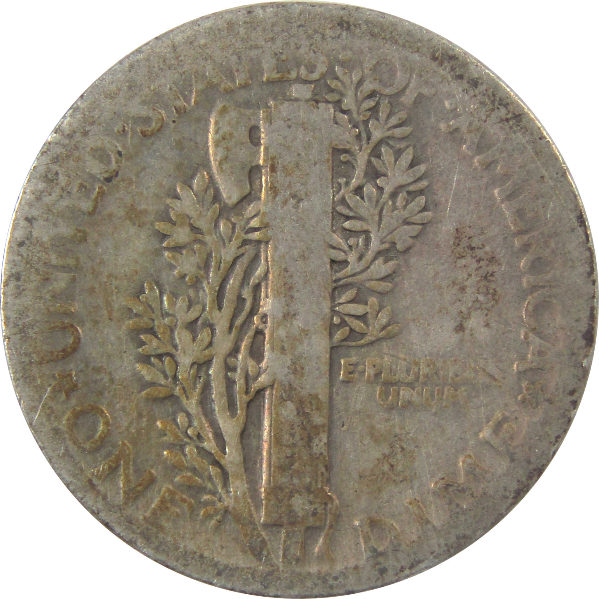 1921 Mercury Silver Dime G Good Details 10c Coin SKU:I23929