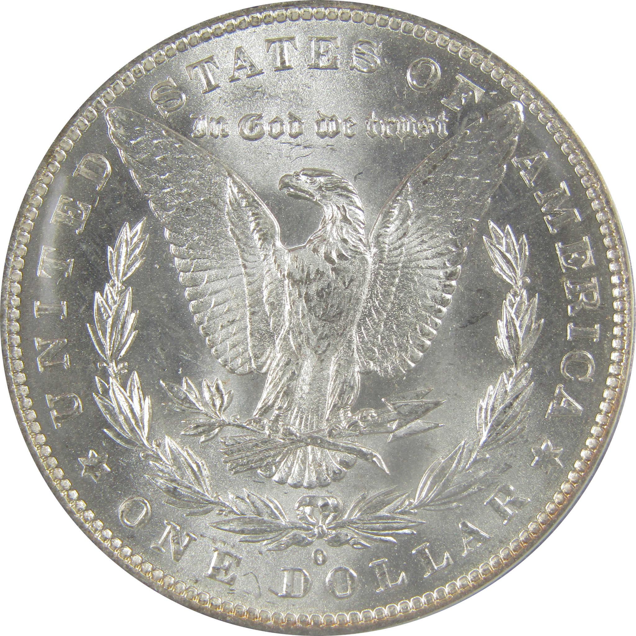 1882 O/S VAM-4 Recessed Top 100 Morgan Dollar MS 62 ANACS SKU:I21945 - Morgan coin - Morgan silver dollar - Morgan silver dollar for sale - Profile Coins & Collectibles