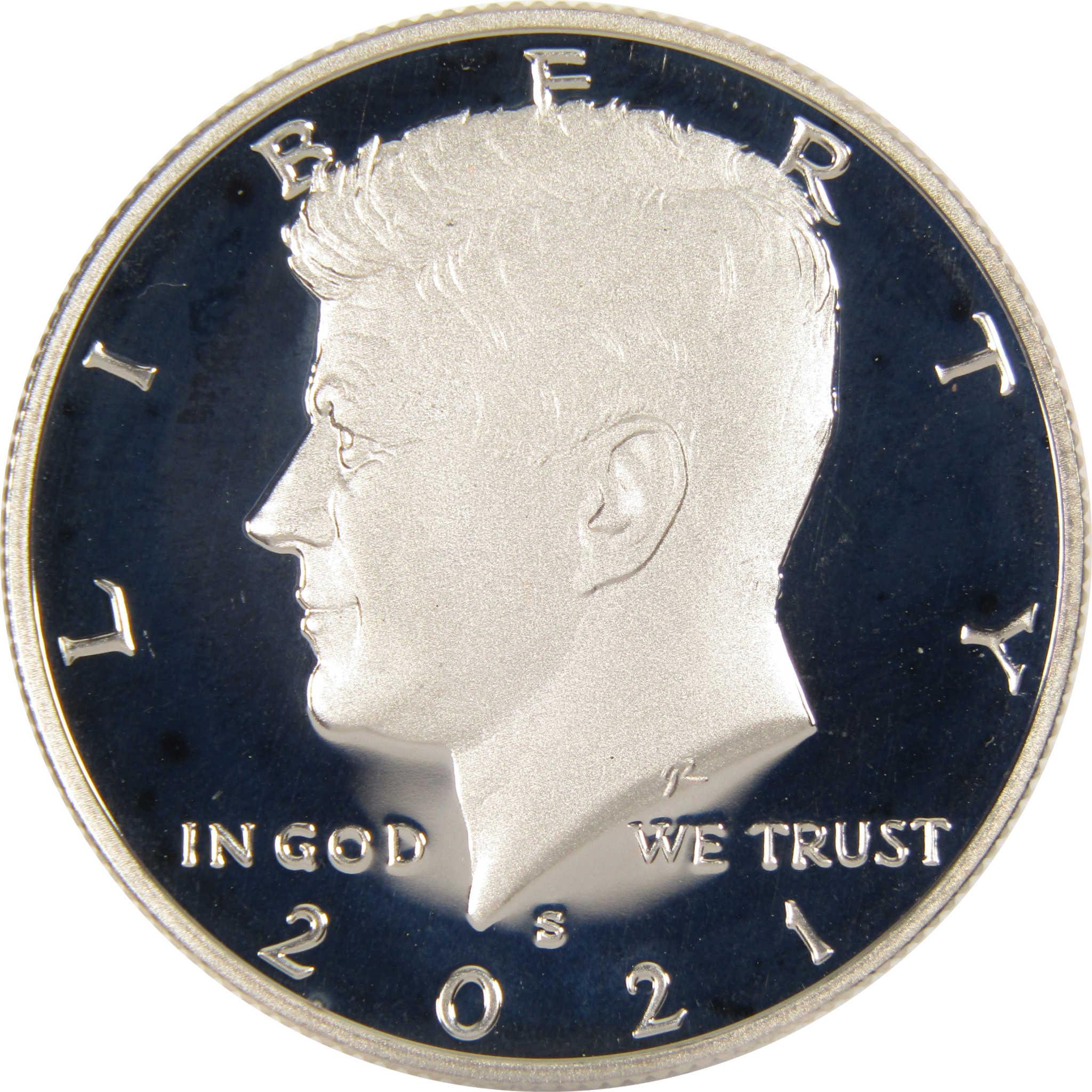 2021 S Kennedy Half Dollar Clad 50c Proof Coin