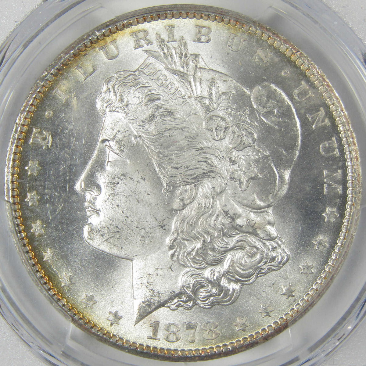 1878 CC Morgan Silver Dollar MS 64 PCGS Uncirculated $1 Coin - Morgan coin - Morgan silver dollar - Morgan silver dollar for sale - Profile Coins & Collectibles