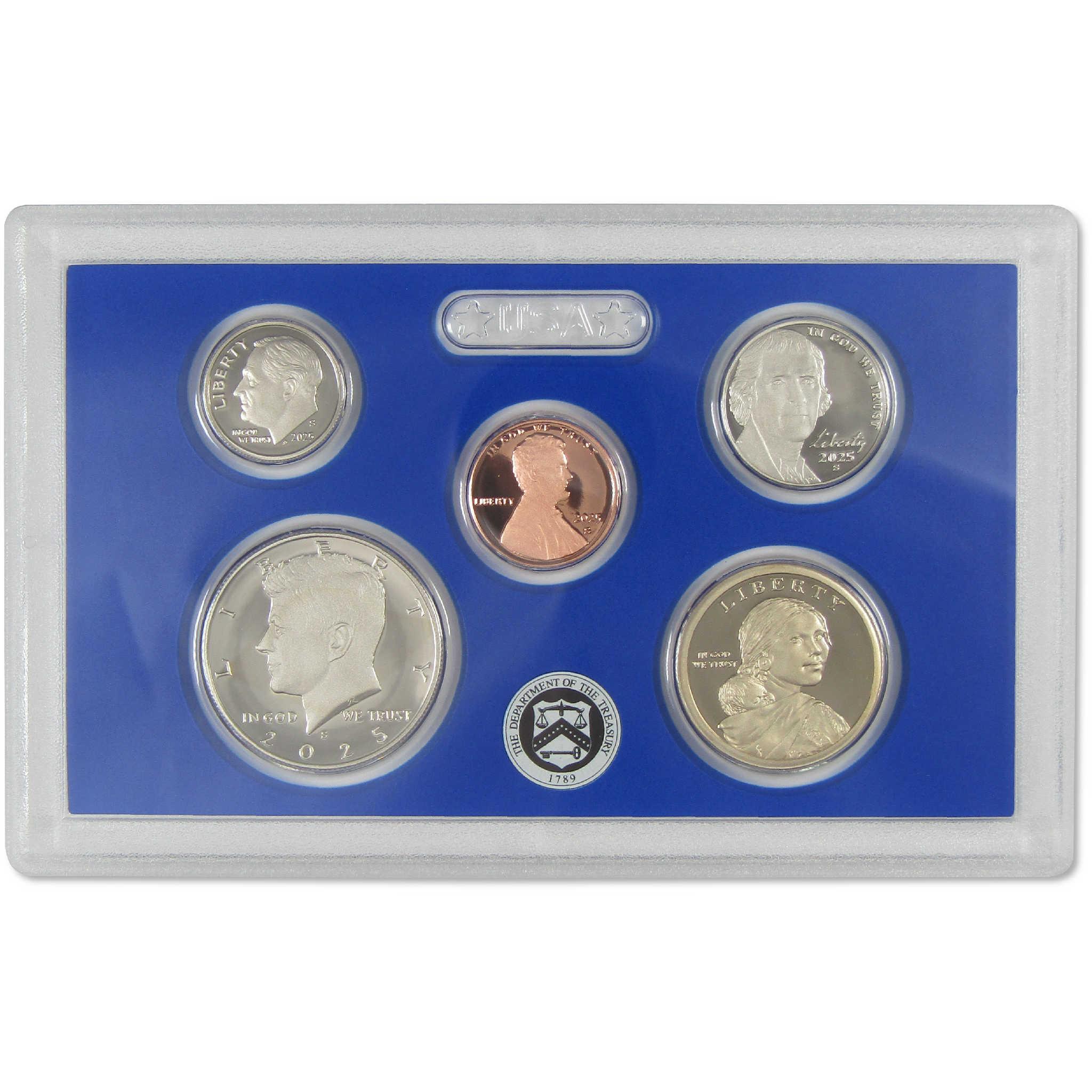 2025 Clad Proof Set U.S. Mint Original Government Packaging OGP COA