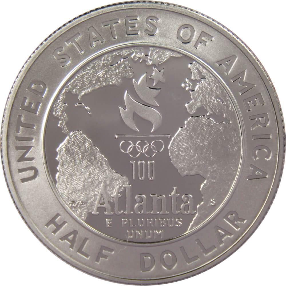 1995 S Atlanta Olympic Games Basketball Commemorative Clad 50c Proof
