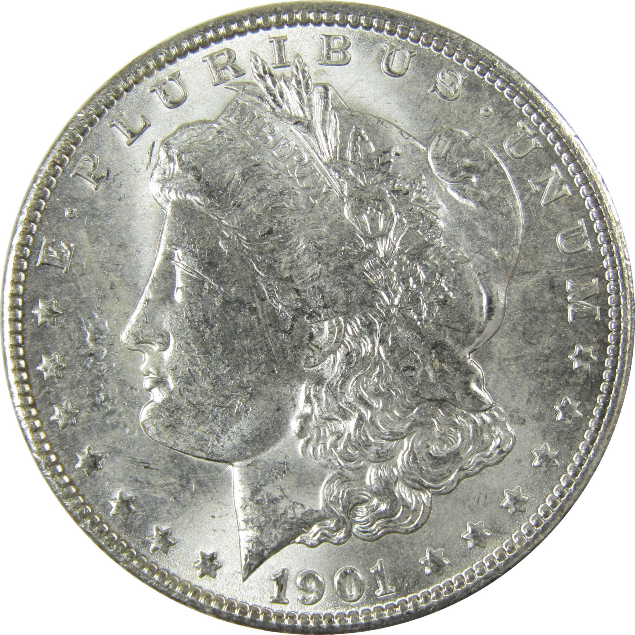 1901 O Morgan Silver Dollar Uncirculated Mint State $1 Coin SKU:I27759 - Morgan coin - Morgan silver dollar - Morgan silver dollar for sale - Profile Coins & Collectibles