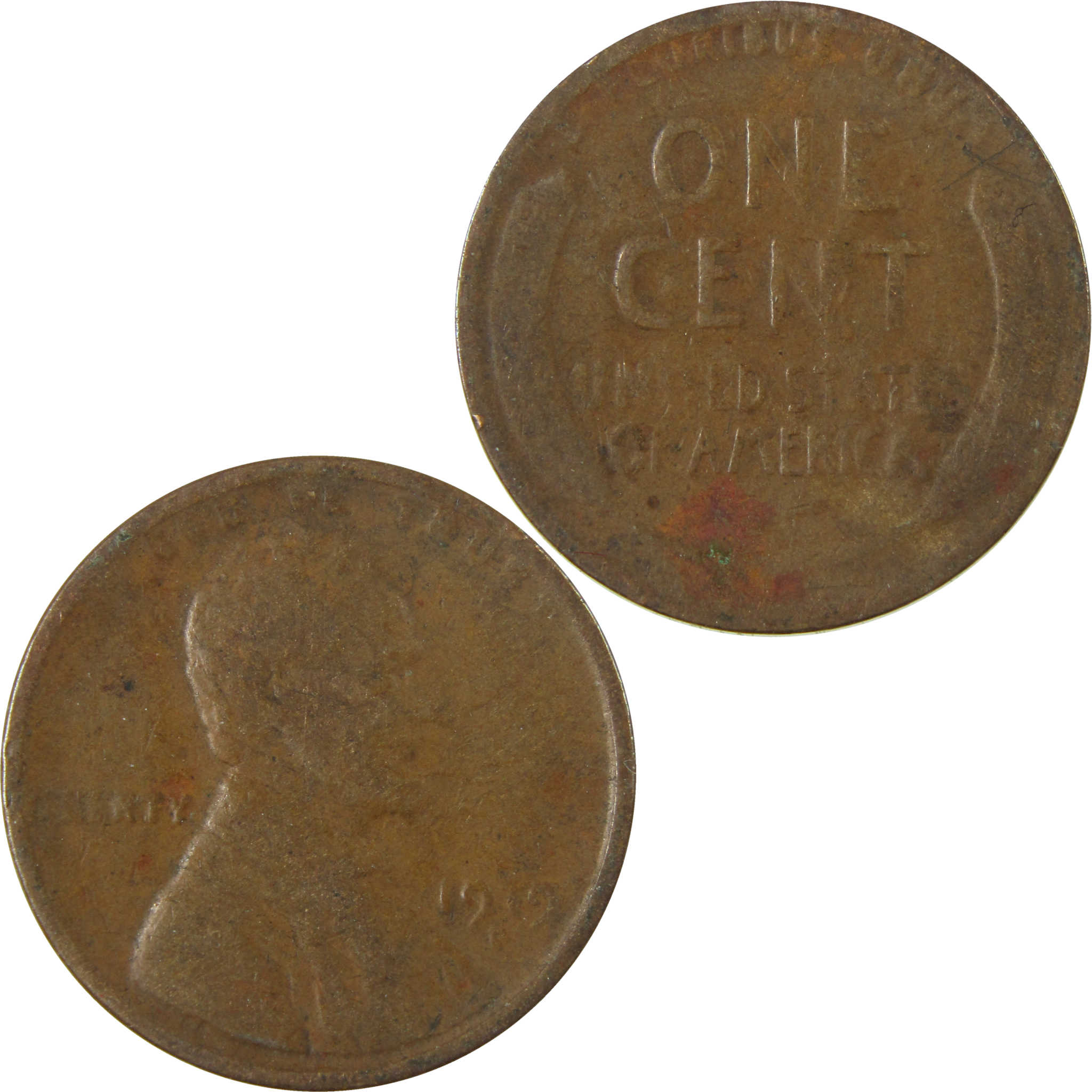 1919 D Lincoln Wheat Cent G Good Penny 1c Coin Collectible SKU:I27172