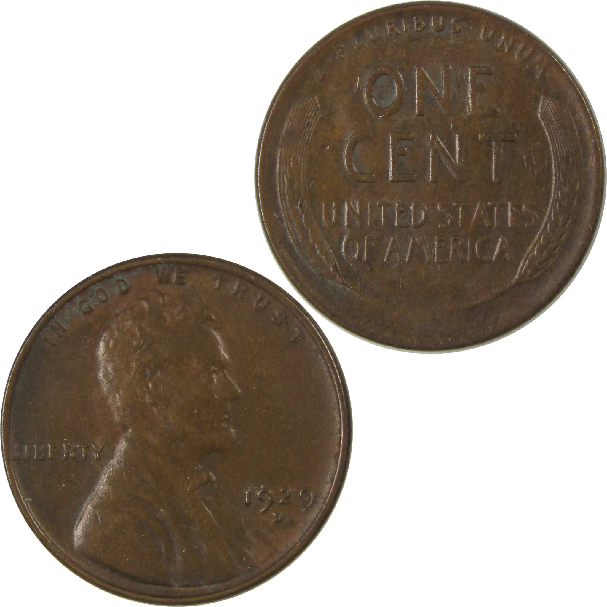 1929 D Lincoln Wheat Cent AU About Uncirculated Penny SKU:I23858