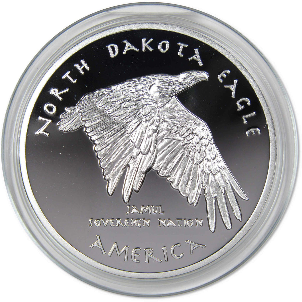 2020 Native American Jamul Chippewa North Dakota Eagle 1 oz Silver