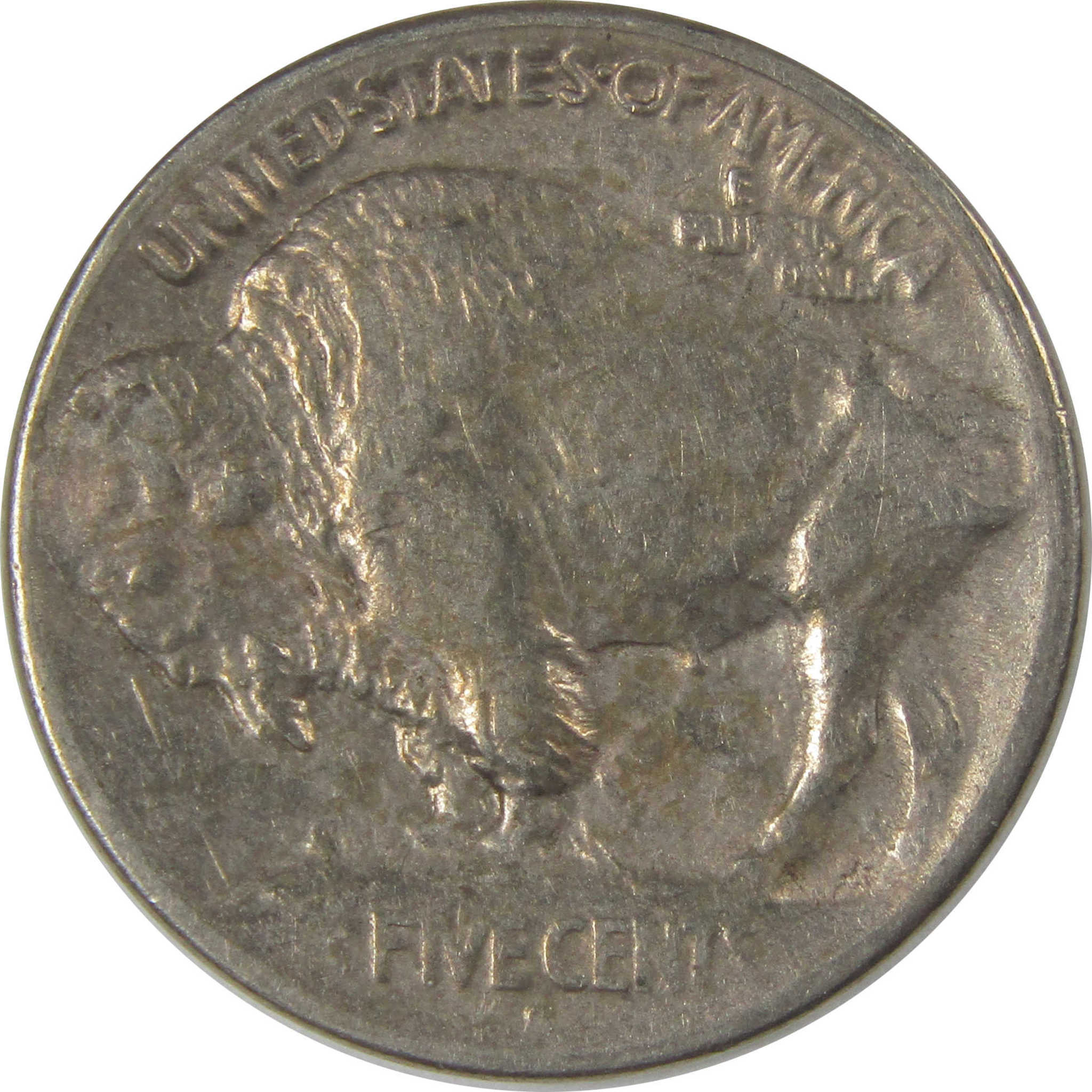 1913 S Type 1 Buffalo Nickel VF Very Fine Details 5c Coin SKU:I22876