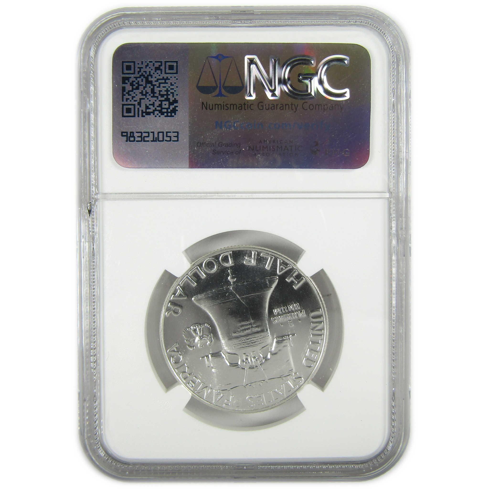 1955 Franklin Silver Half Dollar PF 68 NGC Proof 50c Coin SKU:I27414