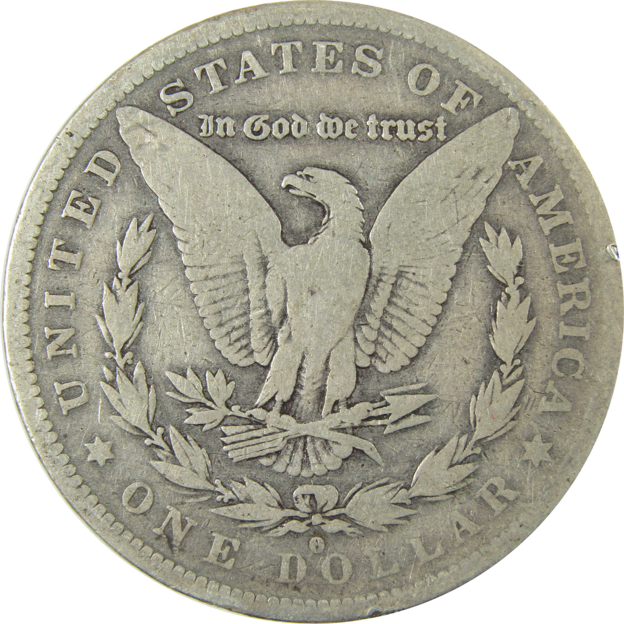 1882 O/S VAM-5 Broken Morgan Dollar VG Very Good Details SKU:CP1637