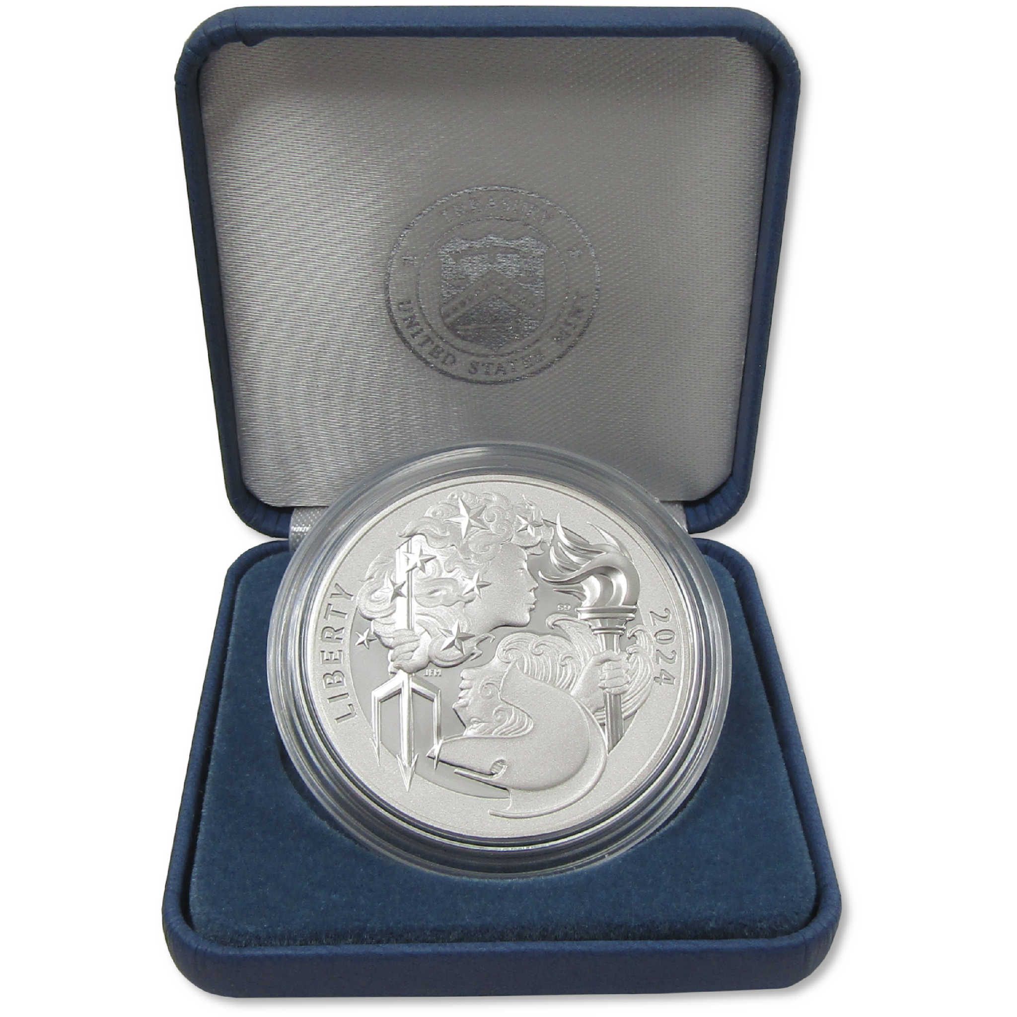 2024 Liberty & Britannia 1 oz .999 Silver Proof Medal OGP COA