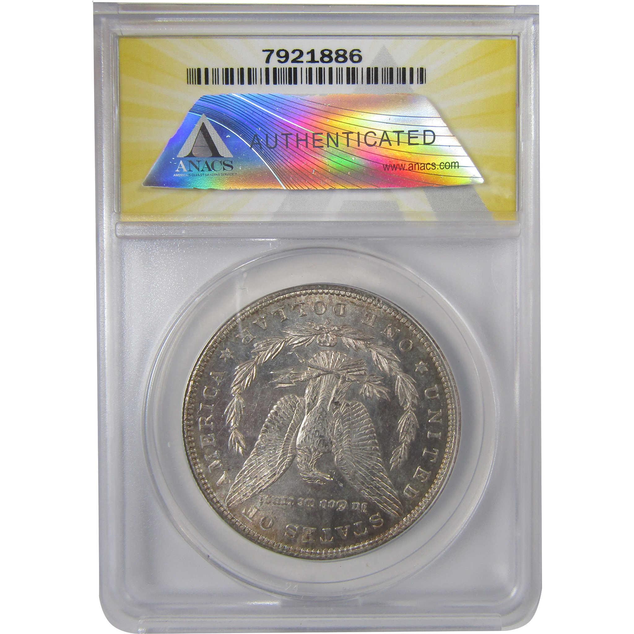 1899 S Morgan Silver Dollar MS 63 ANACS Uncirculated SKU:I24994 - Morgan coin - Morgan silver dollar - Morgan silver dollar for sale - Profile Coins & Collectibles