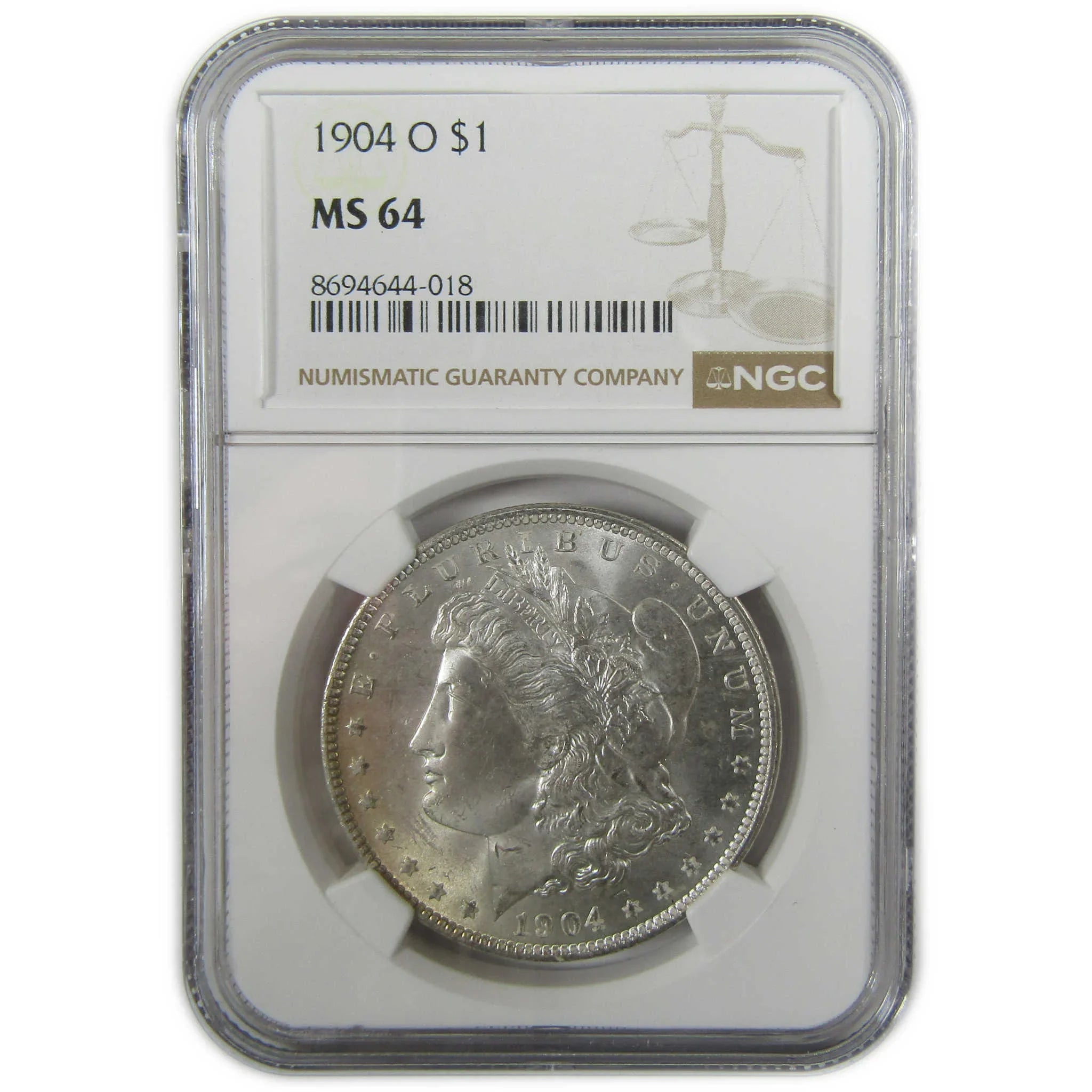 1904 O Morgan Silver Dollar MS 64 NGC Uncirculated $1 Coin SKU:I27544 - Morgan coin - Morgan silver dollar - Morgan silver dollar for sale - Profile Coins & Collectibles