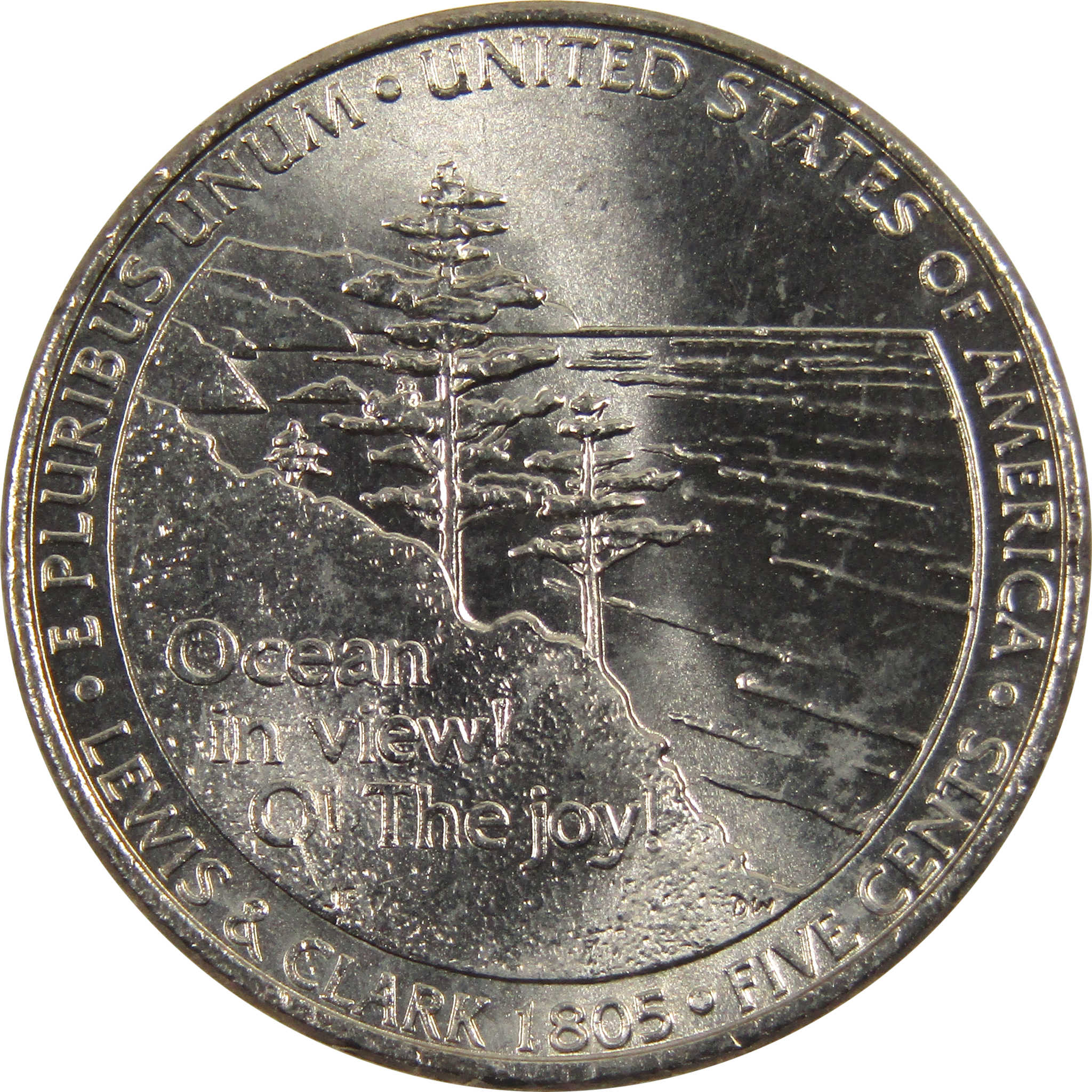 2005 P Ocean in View Jefferson Nickel BU Uncirculated 5c Coin