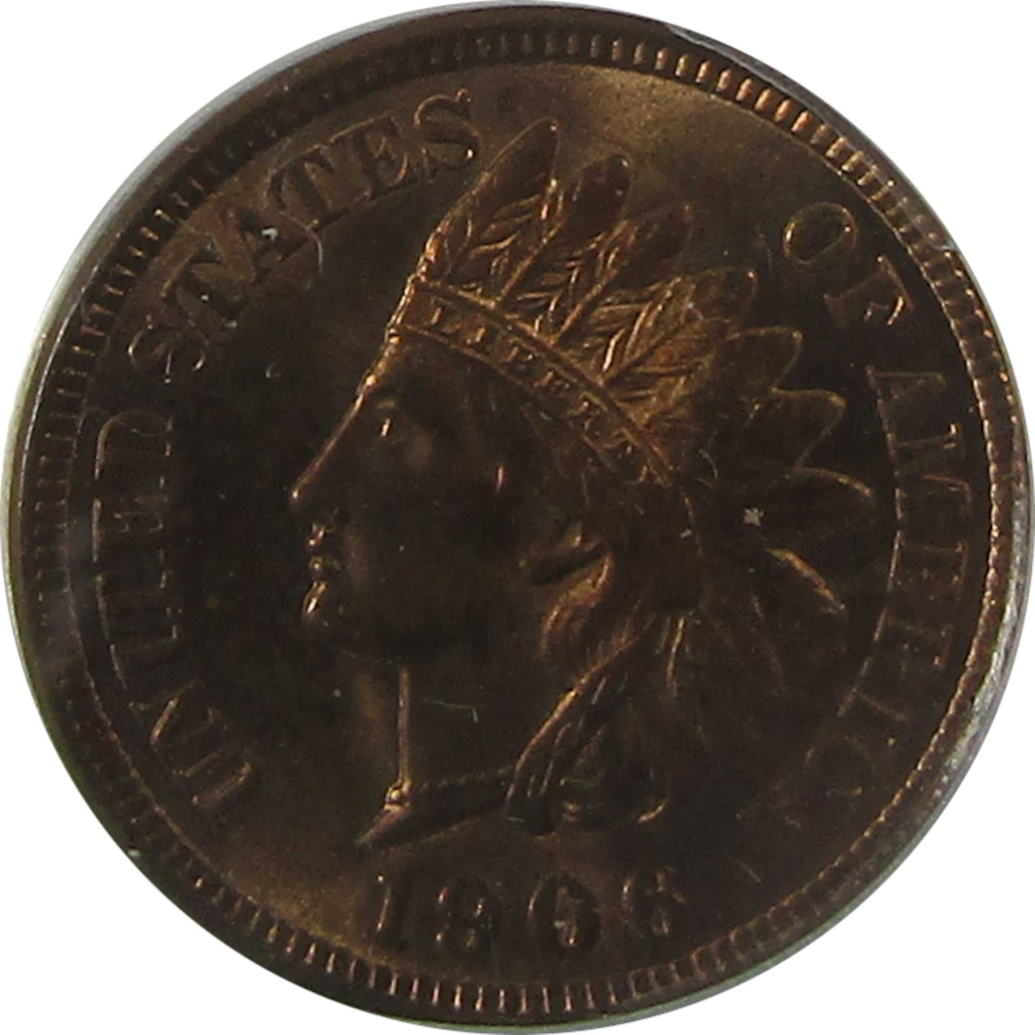 1906 Indian Head Cent MS 63 RB ANACS Penny Uncirculated SKU:I23016