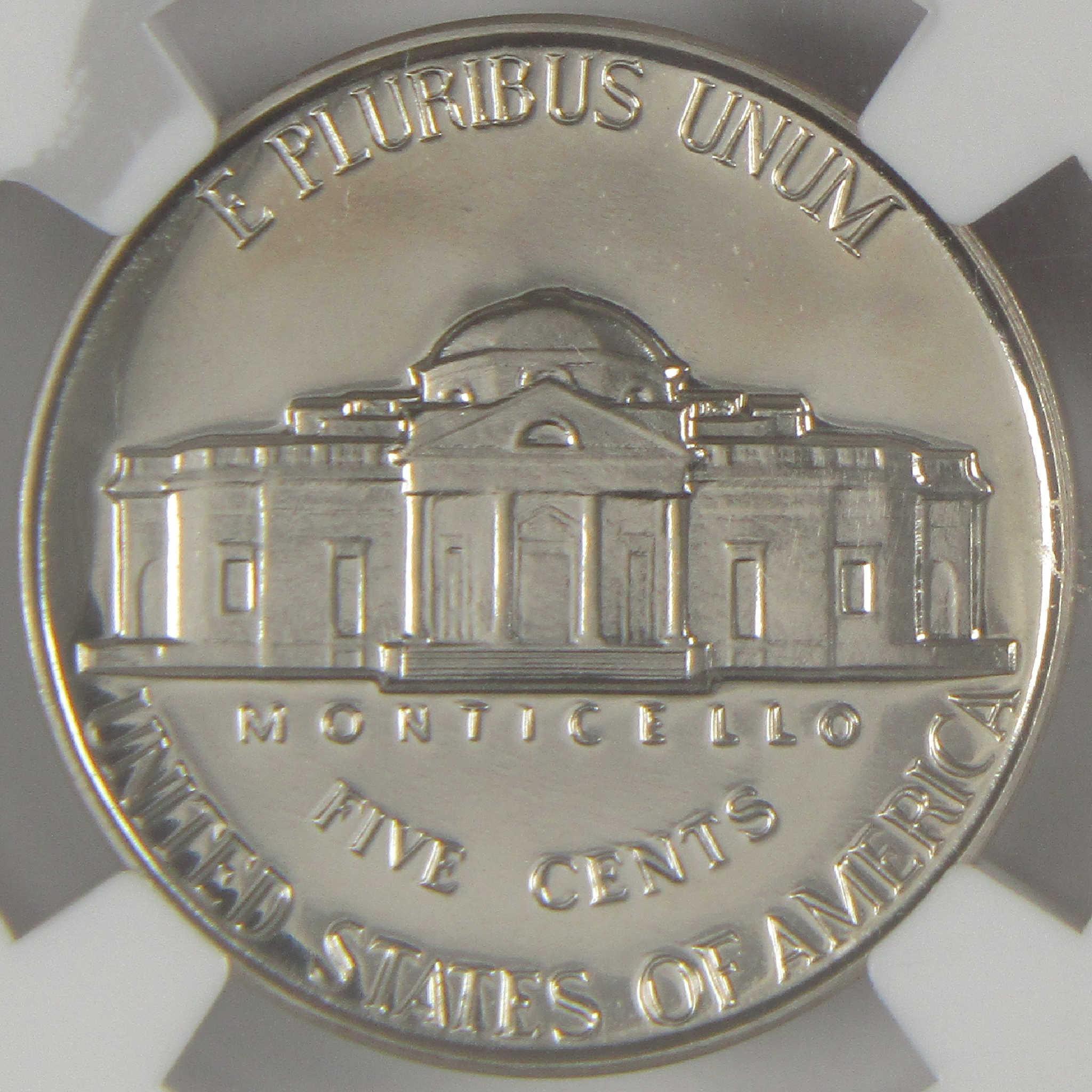 1954 Jefferson Nickel PF 69 NGC Proof 5c Coin