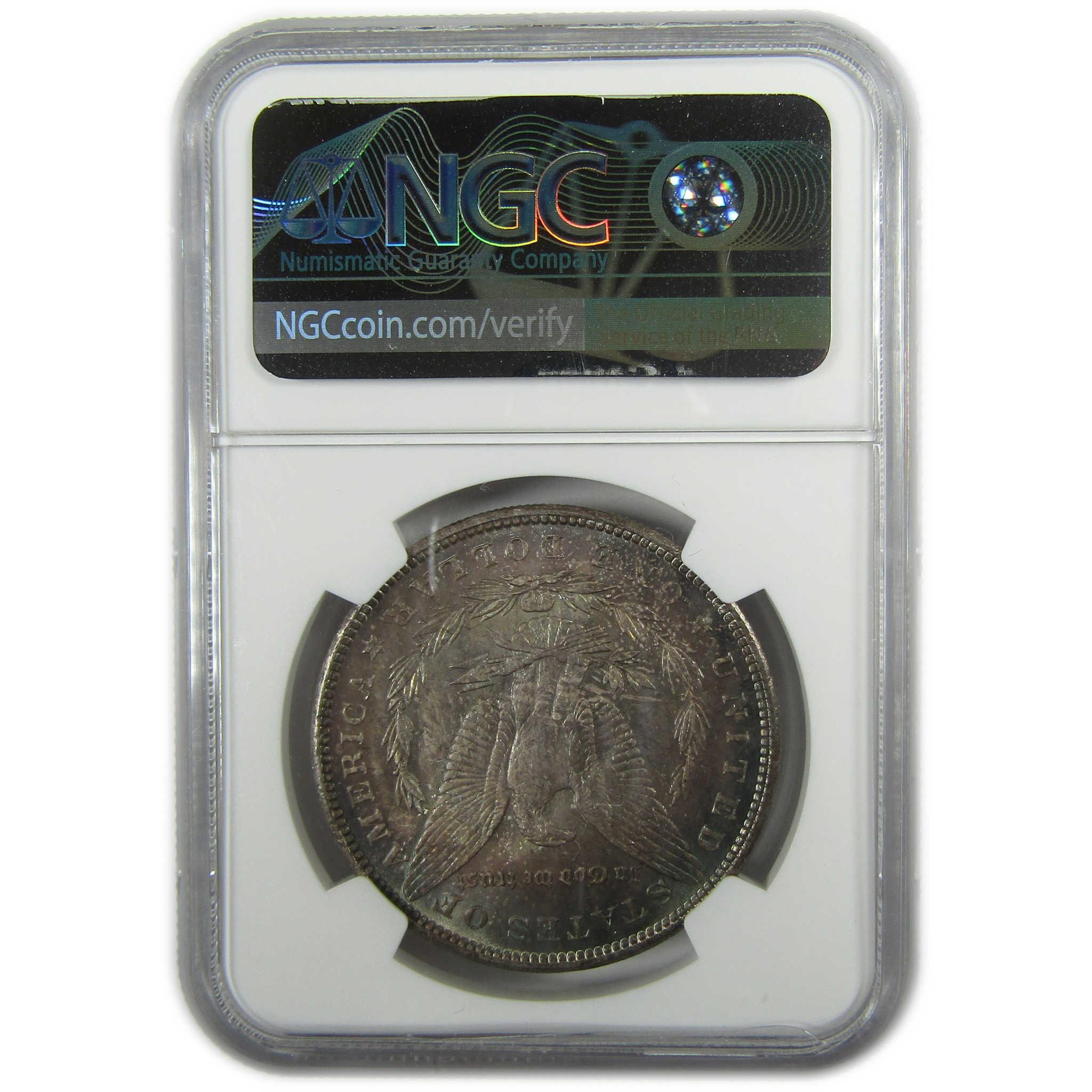 1889 Morgan Silver Dollar MS 63 NGC Uncirculated Toned SKU:I27882