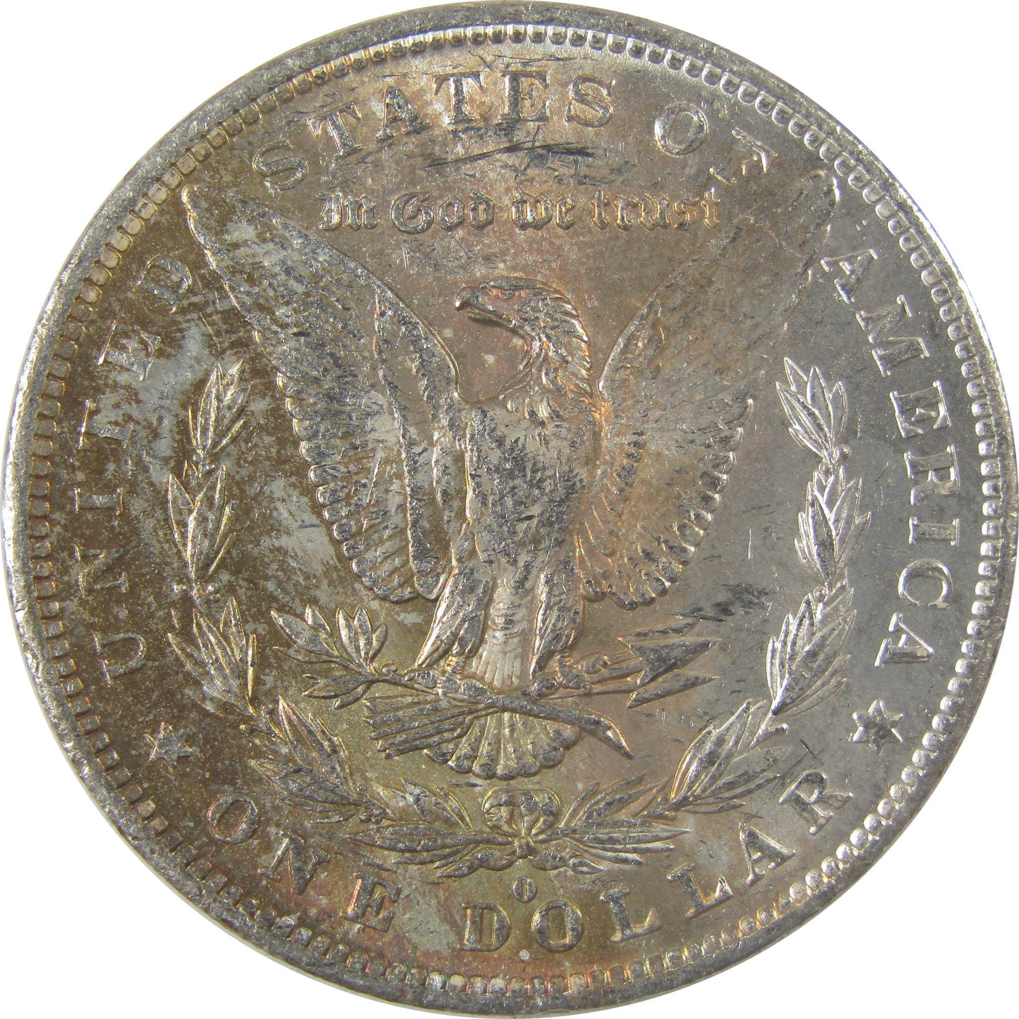 1884 O Morgan Silver Dollar BU Choice Uncirculated Toned SKU:I24168