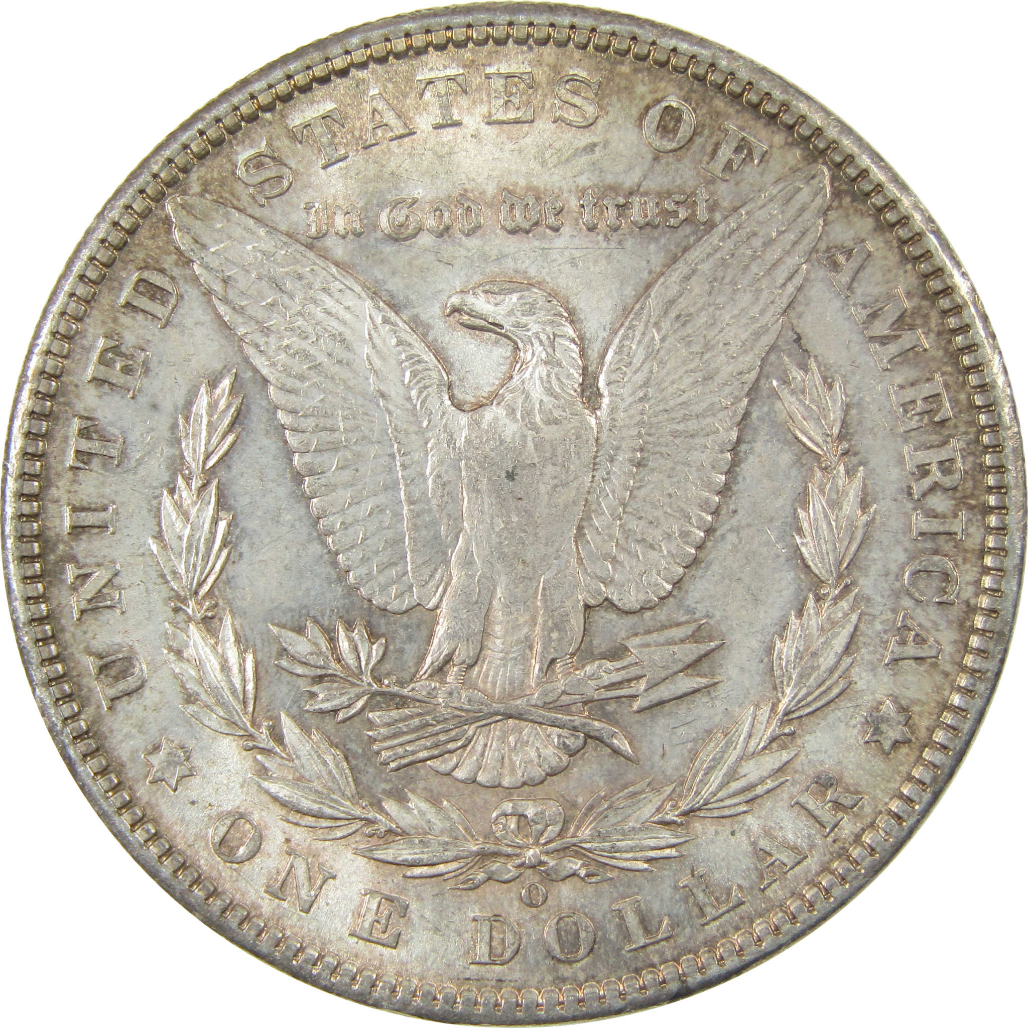1902 O Morgan Silver Dollar Uncirculated Mint State Toned SKU:I24740