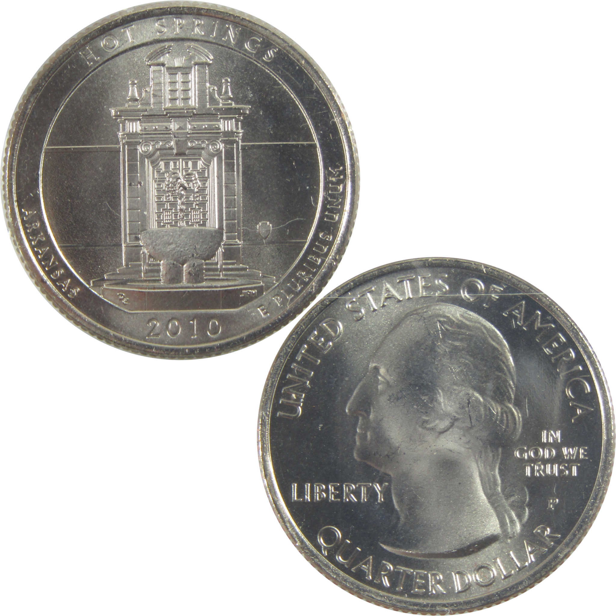 2010 Hot Springs America the Beautiful Quarters 3-Coin Set SKU:CPC9010