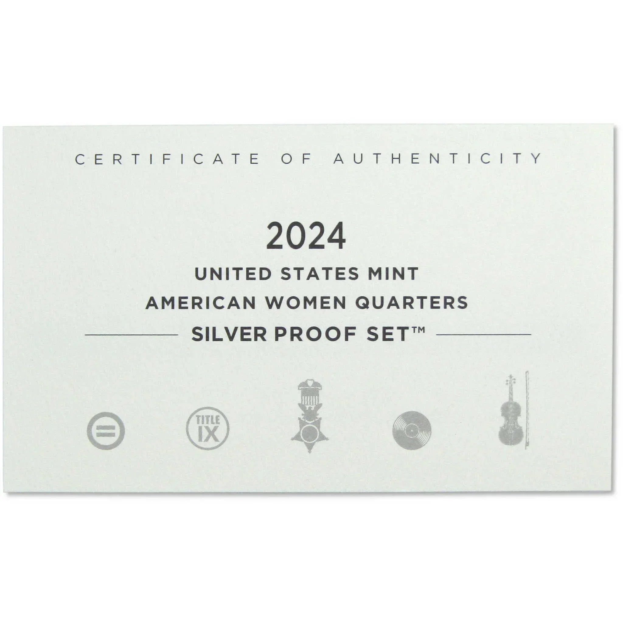 2024 American Women Quarter Silver Proof Set U.S. Mint OGP COA
