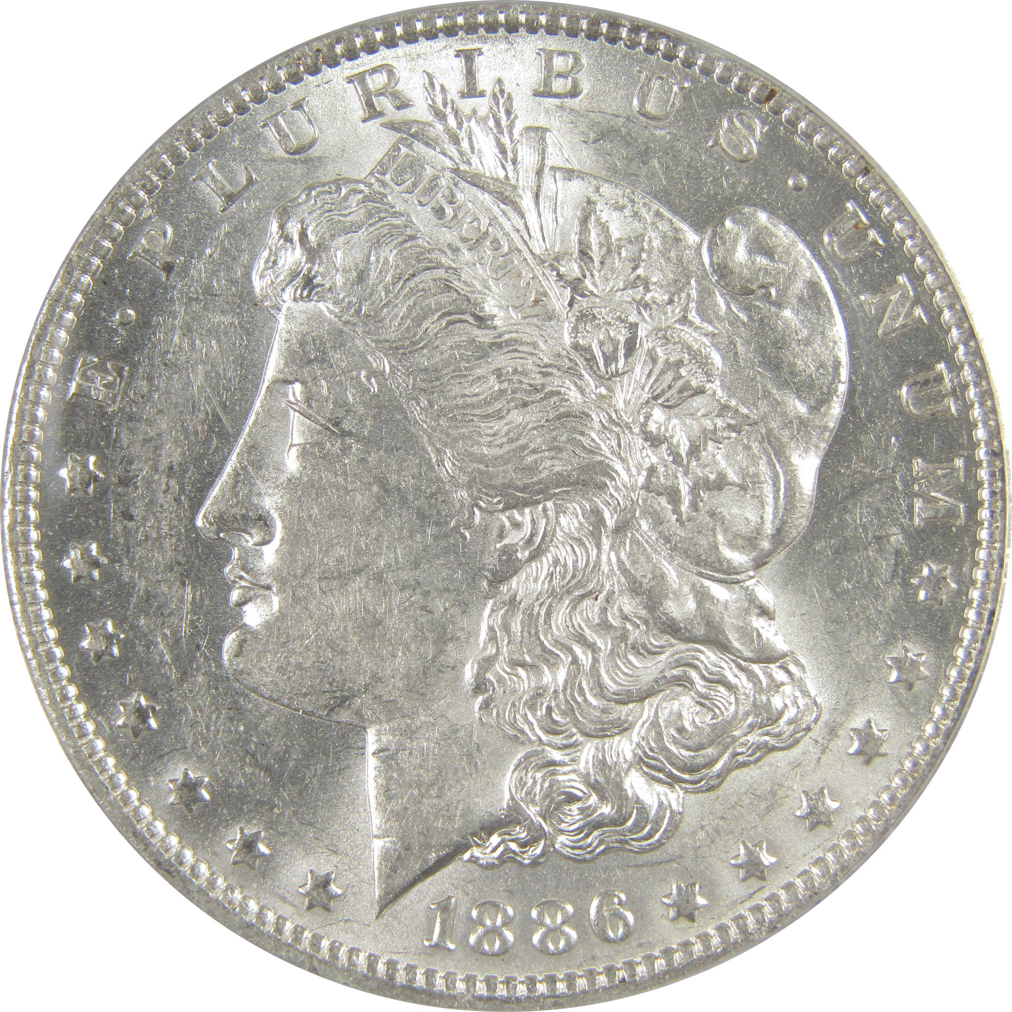 1886 O Morgan Dollar AU 55 Details ANACS Silver $1 Coin SKU:I19329 - Morgan coin - Morgan silver dollar - Morgan silver dollar for sale - Profile Coins & Collectibles