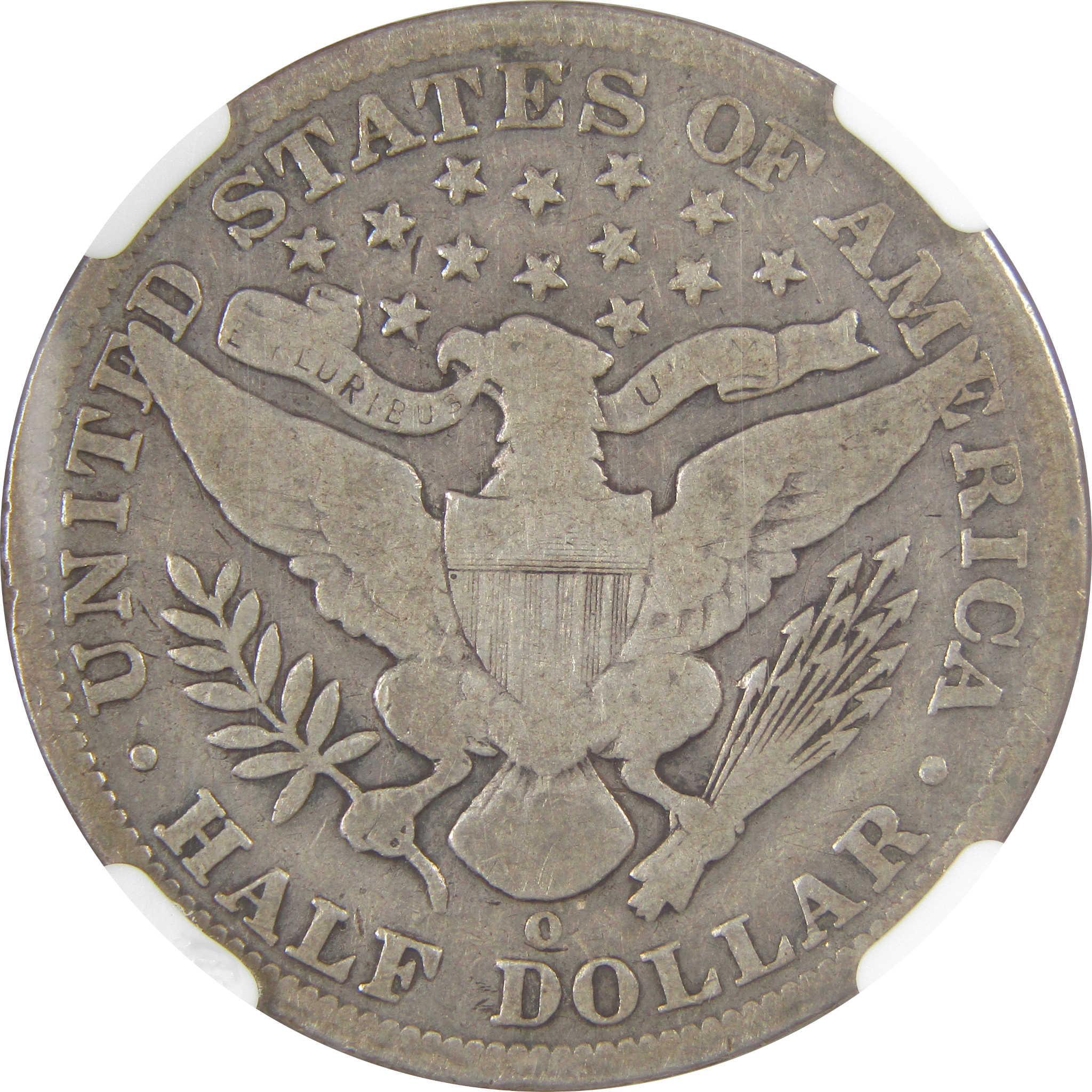 1896 O Barber Silver Half Dollar VG 8 NGC 50c Coin SKU:I23298