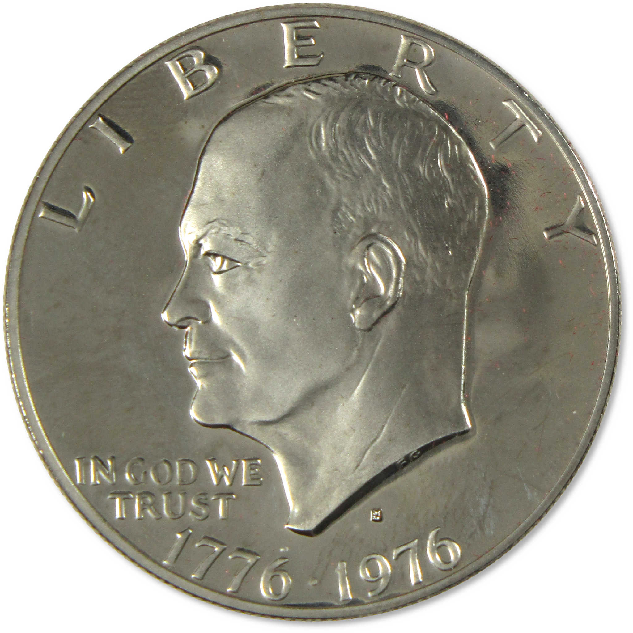 1976 S Type 2 Eisenhower Bicentennial Clad Dollar IKE Proof $1 Coin