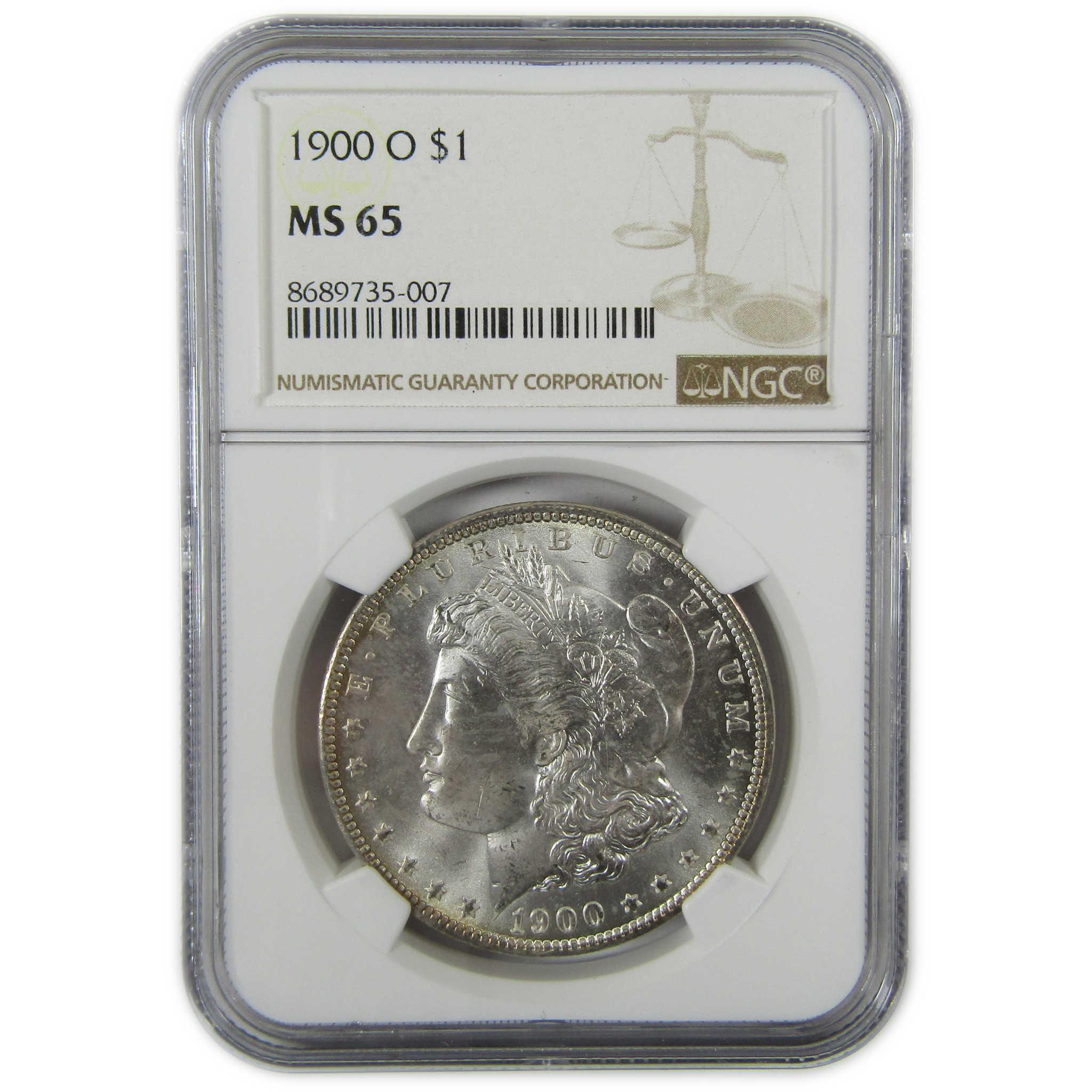 1900 O Morgan Silver Dollar MS 65 NGC Uncirculated $1 Coin SKU:CP474 - Morgan coin - Morgan silver dollar - Morgan silver dollar for sale - Profile Coins & Collectibles