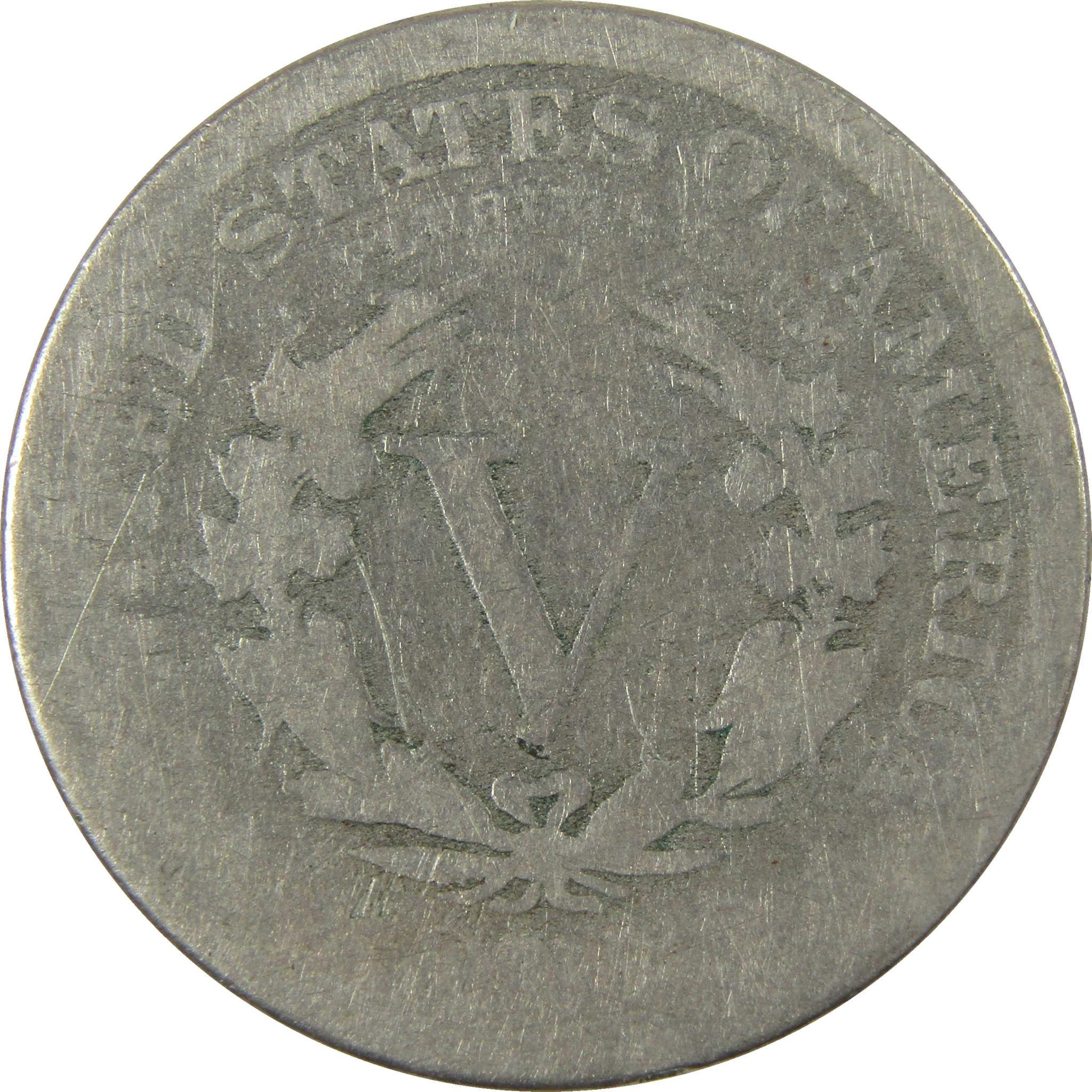 1889 Liberty Head V Nickel AG About Good 5c Coin SKU:I27221