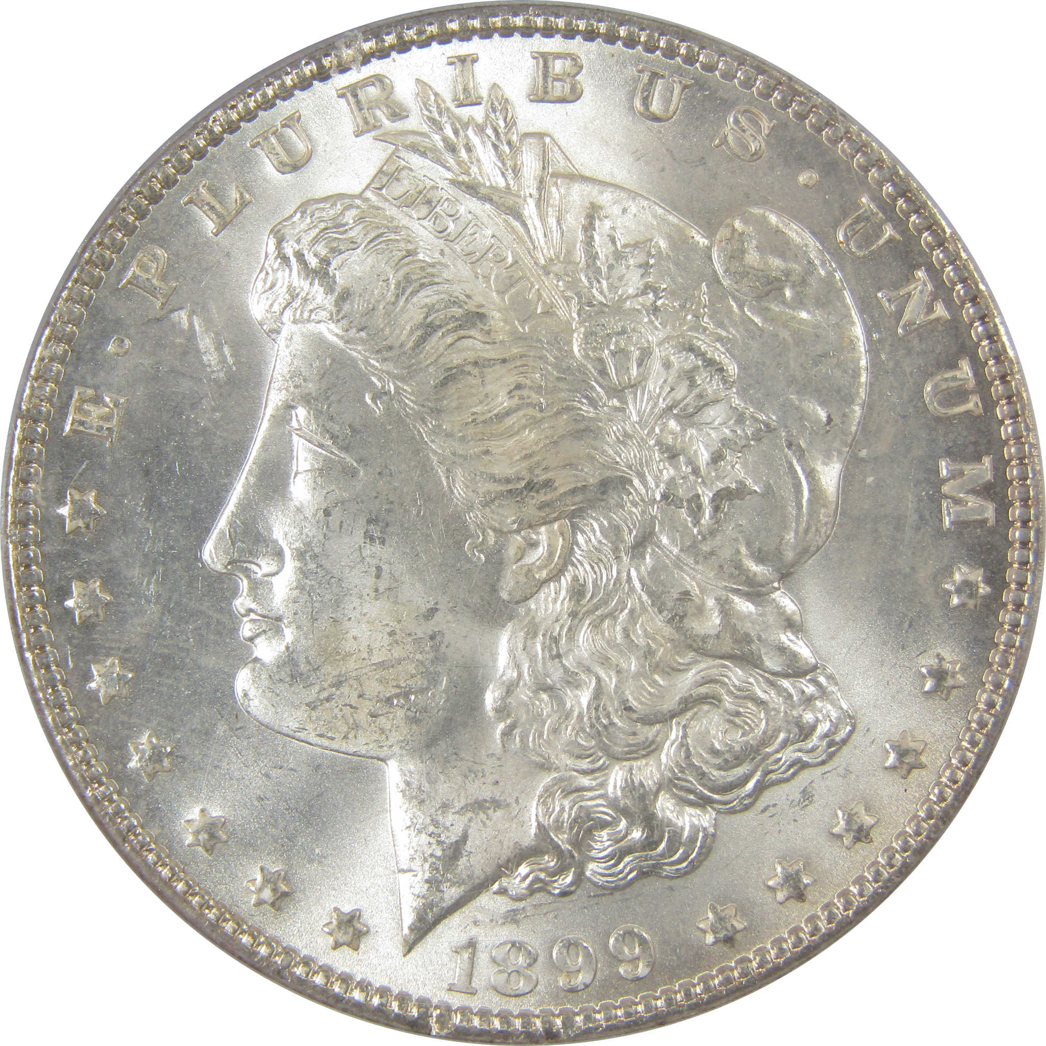 1899 Morgan Dollar MS 64 PCGS Silver Uncirculated $1 Coin SKU:I20031 - Morgan coin - Morgan silver dollar - Morgan silver dollar for sale - Profile Coins & Collectibles