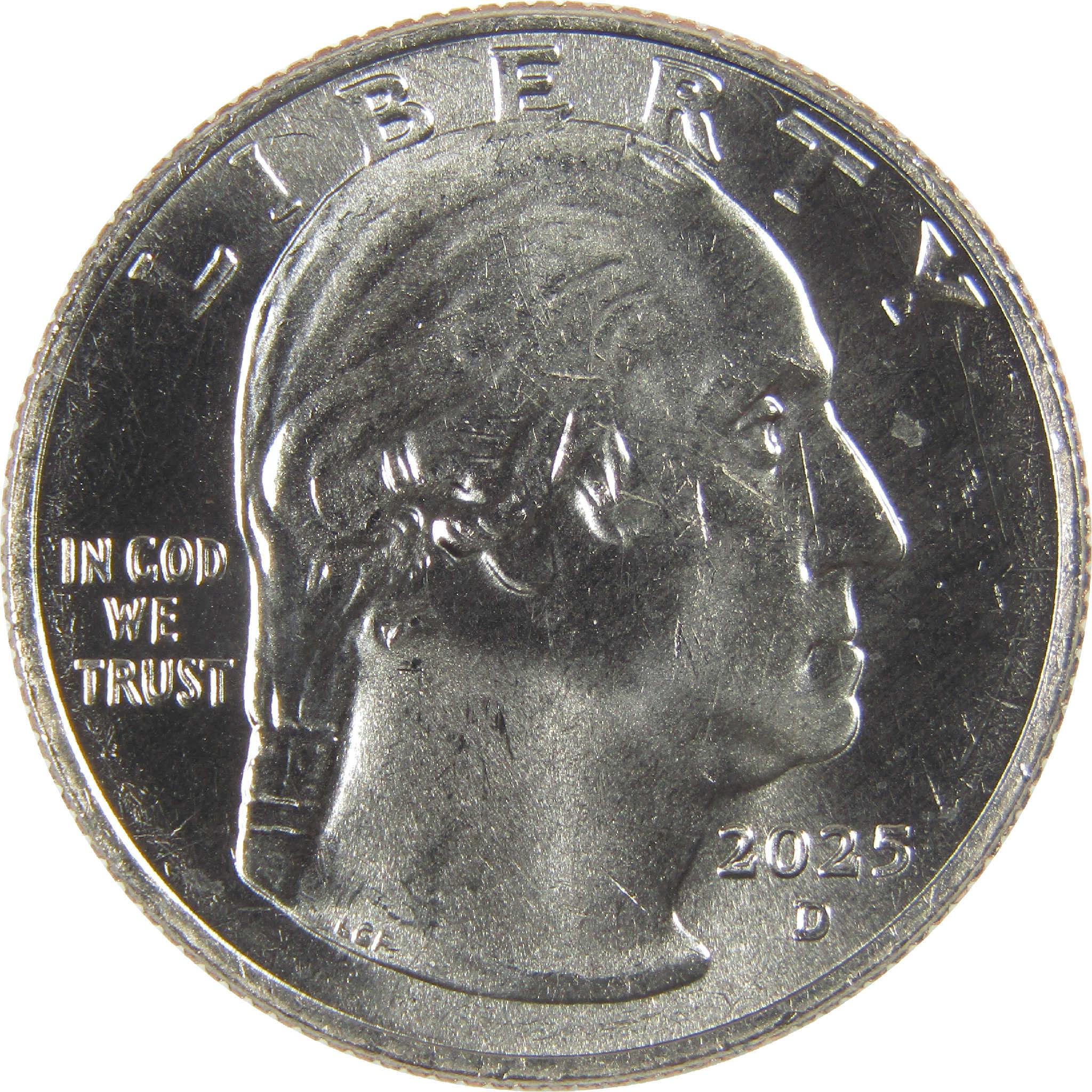 2025 D Juliette Gordon Low American Women Quarter Uncirculated Clad